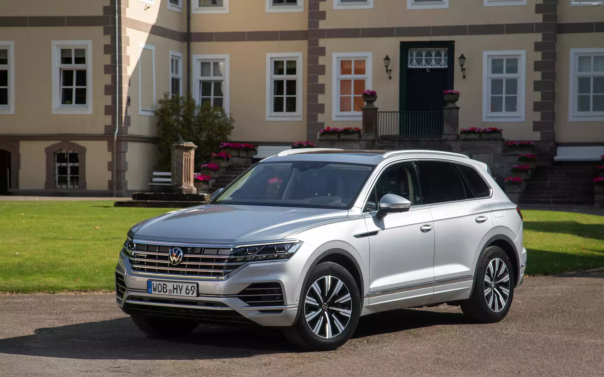 2020, Srebrny, Volkswagen Touareg