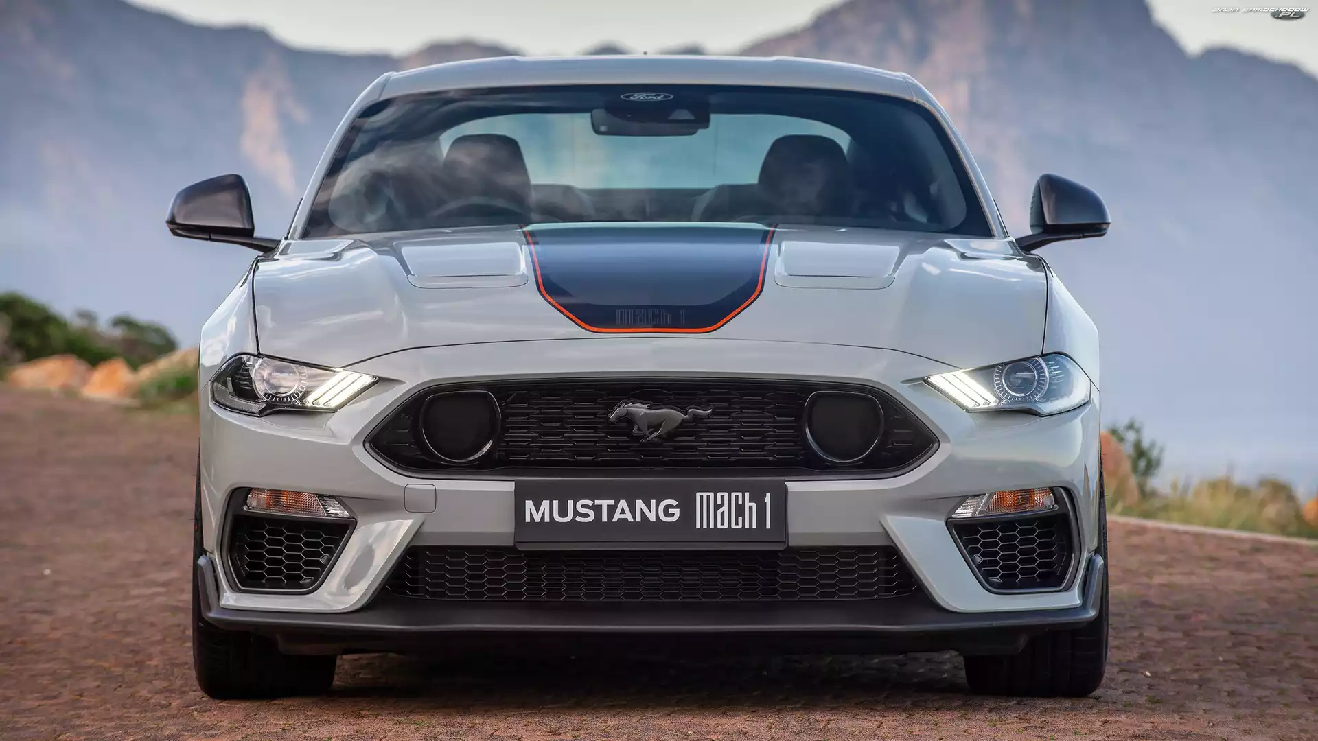 2021, Ford Mustang Mach 1, Przód