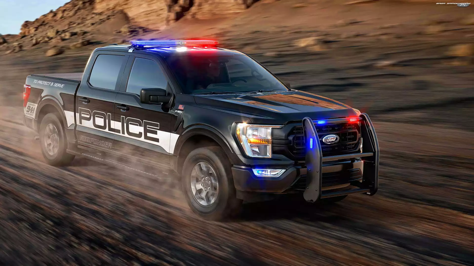 2021, Ford F-150, Policyjny