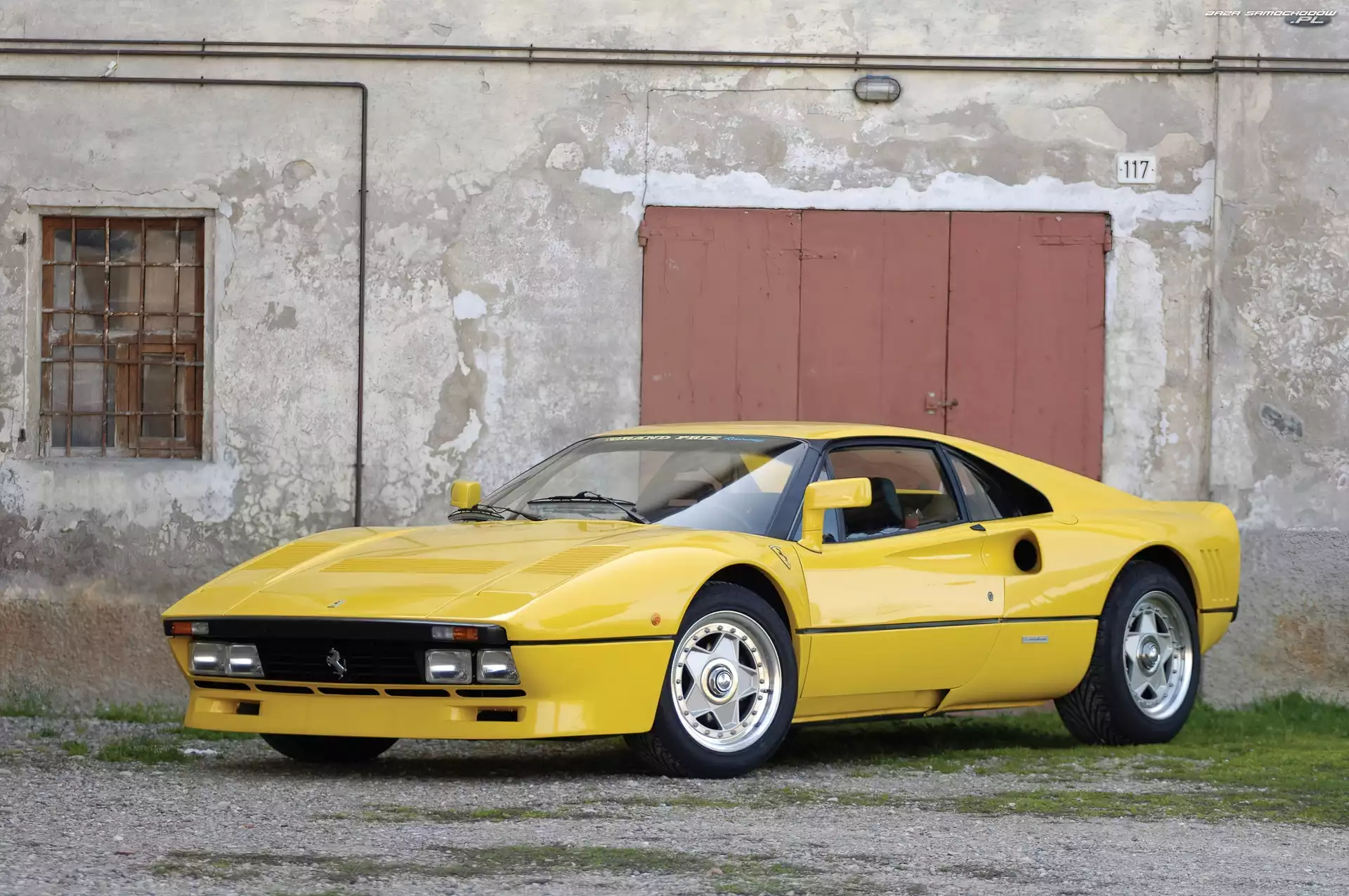 Żółte, Ferrari 288 GTO
