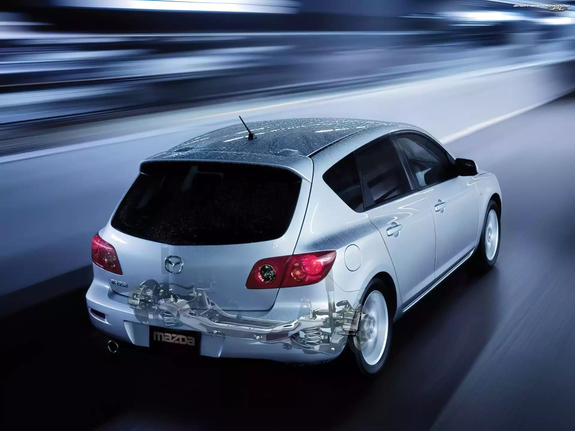 Zawieszenie, Mazda 3