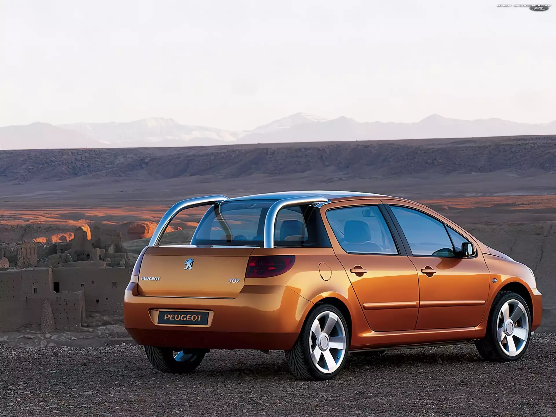 Peugeot 307, Tył
