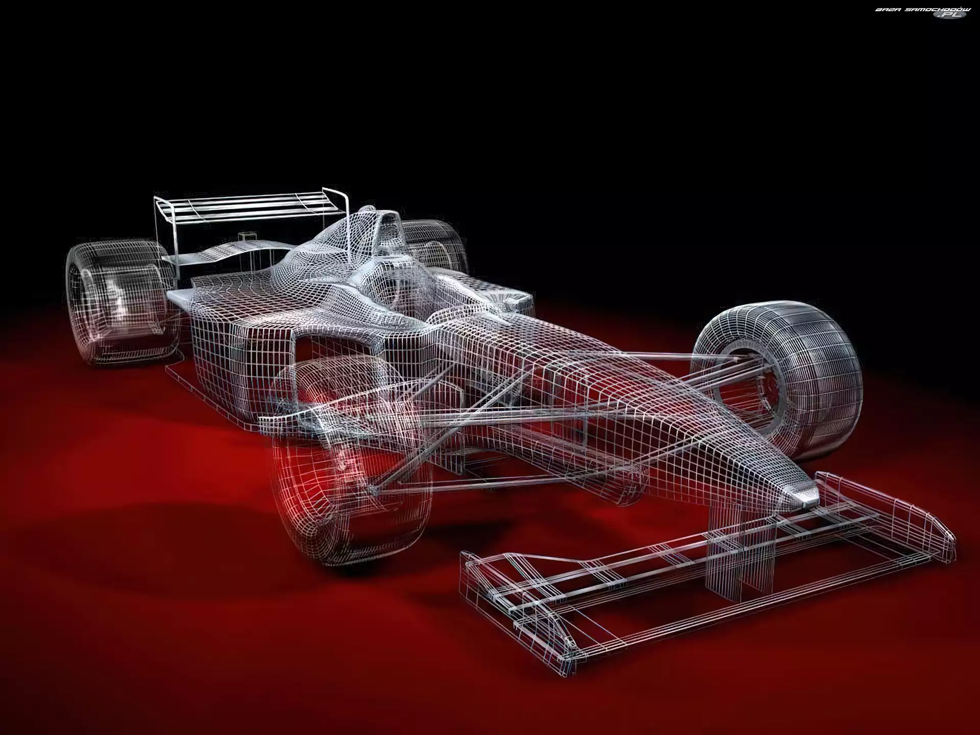 Projekt, 3D, F1, Bolid