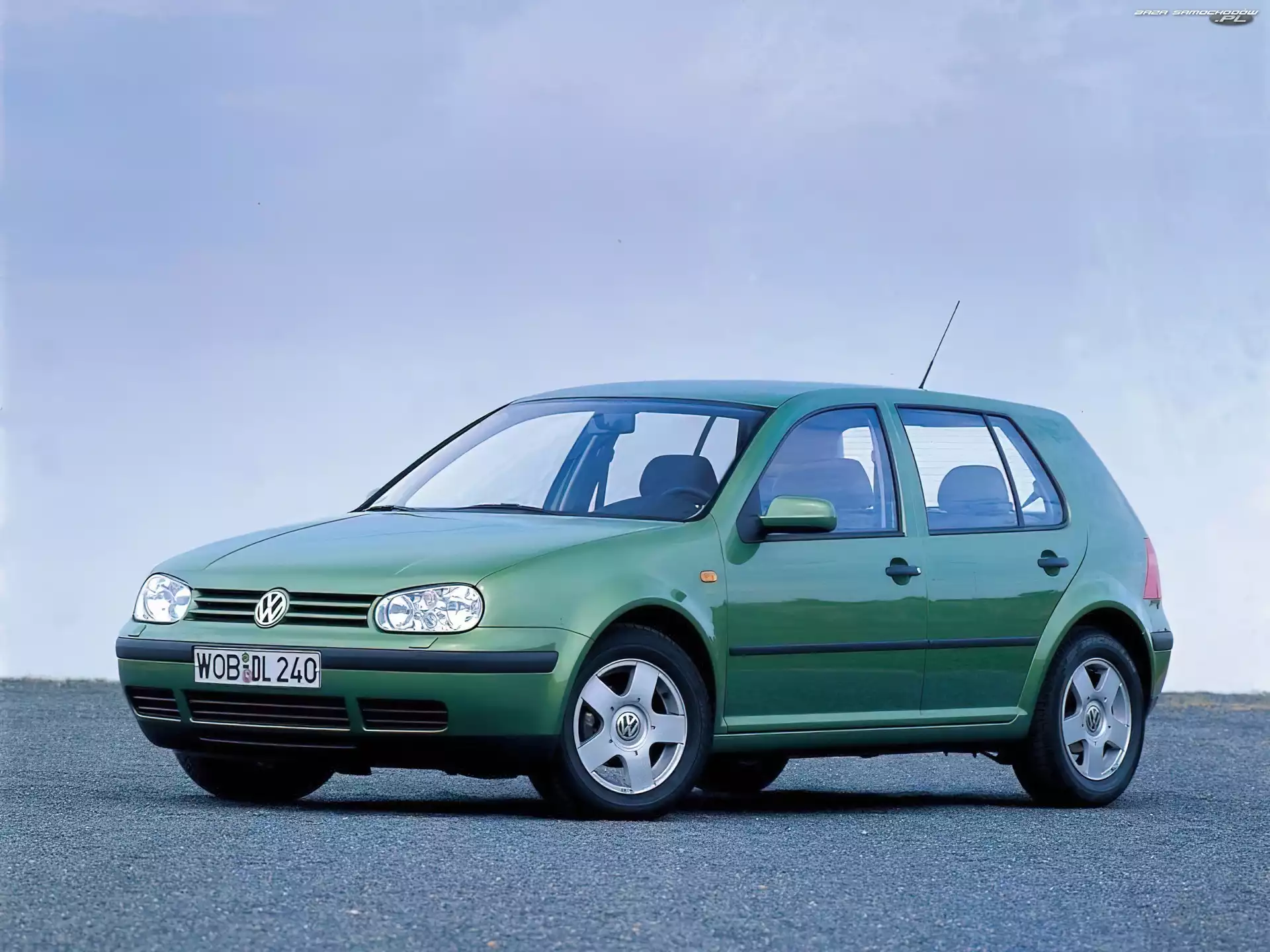 Zielony, Golf 4