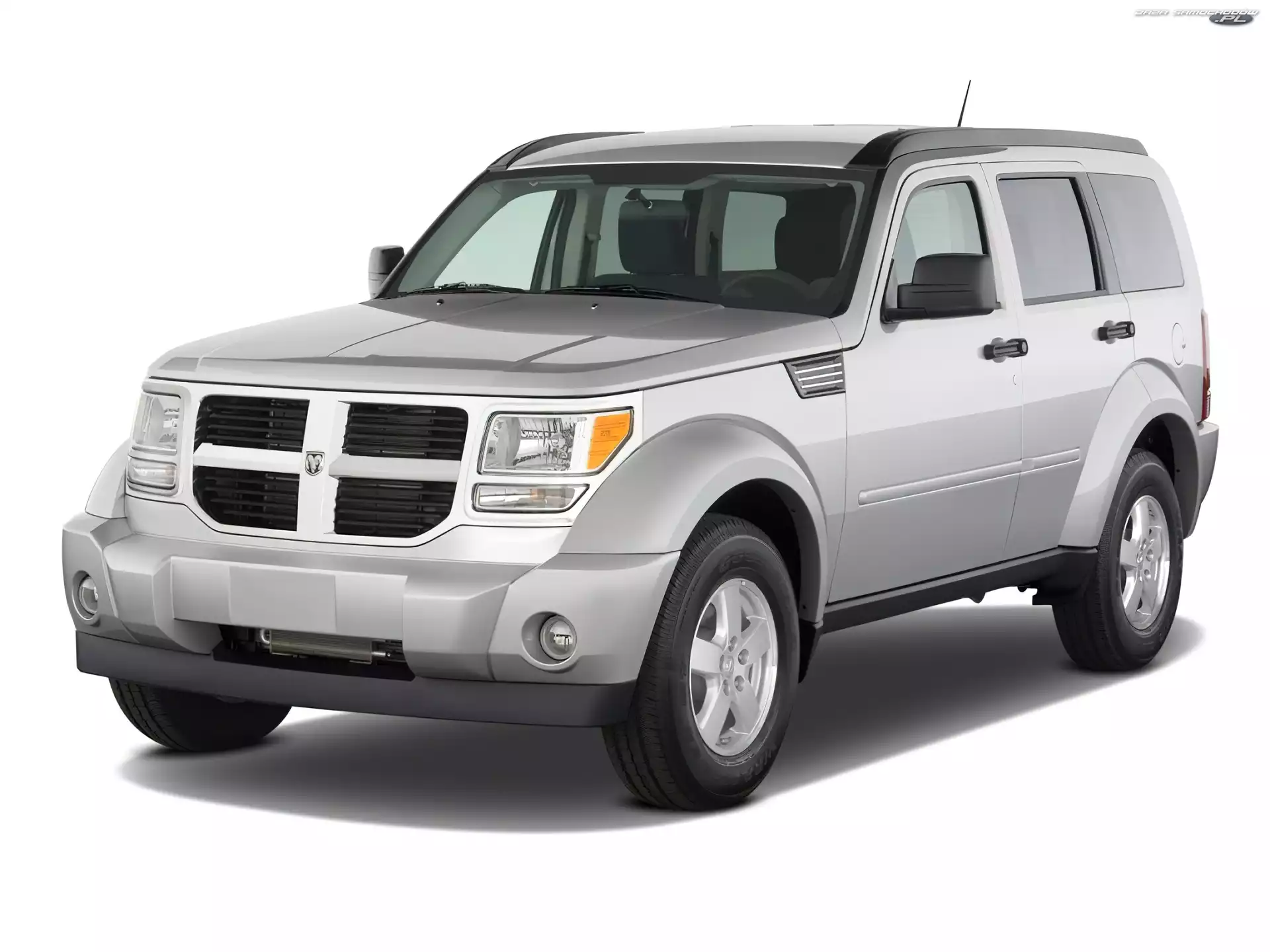 4x4, Srebrny, Dodge Nitro