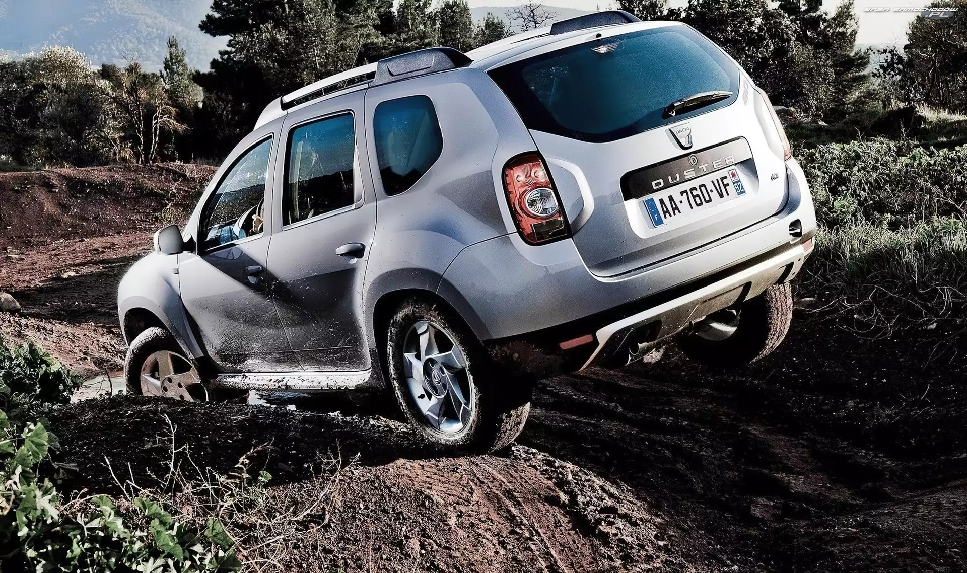 4x4, Dacia Duster, Błoto