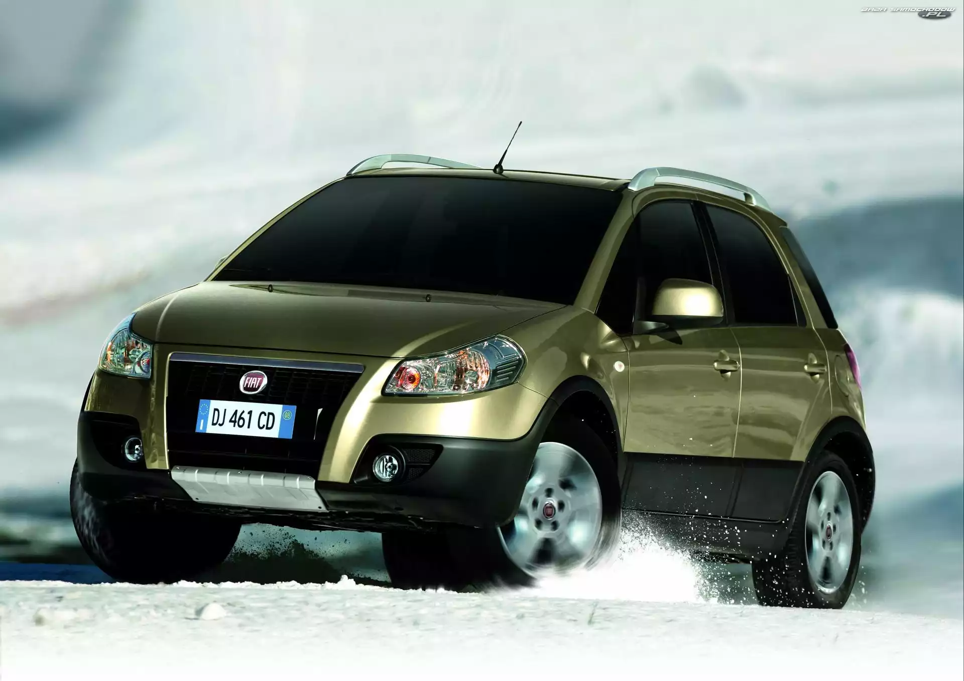 4x4, Fiat Sedici, Napęd
