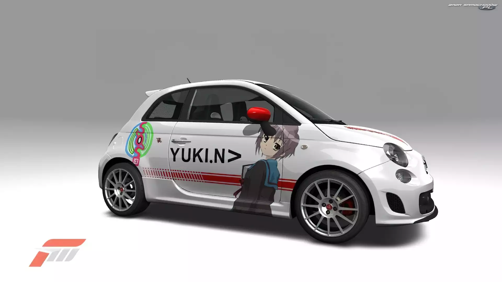 Fiat, 500, Anime, Yuki