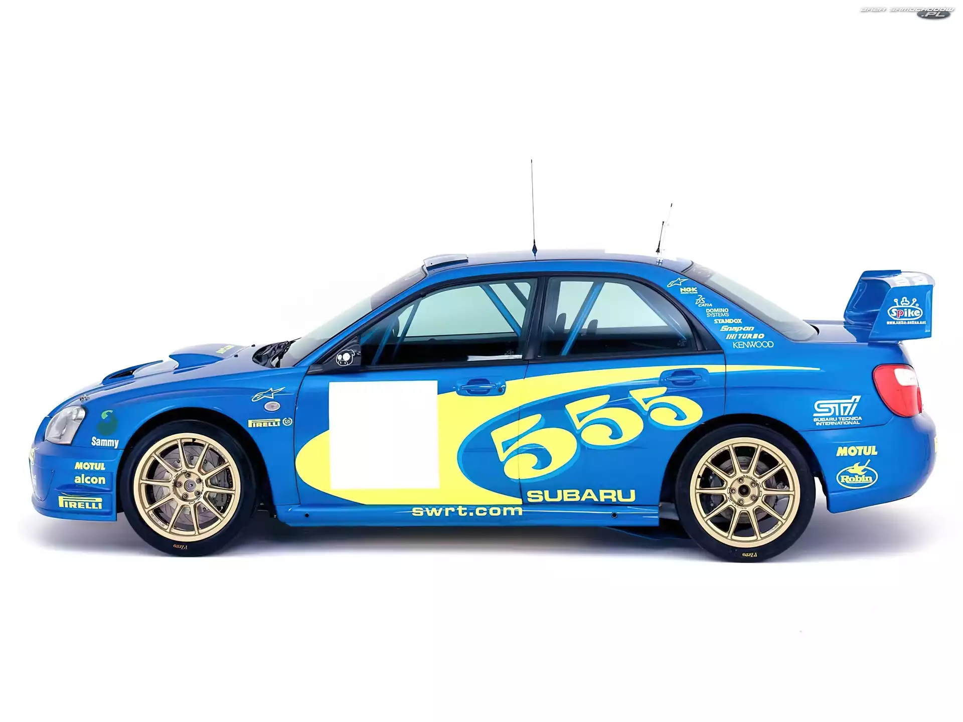 555, Rajdowe, Subaru Impreza