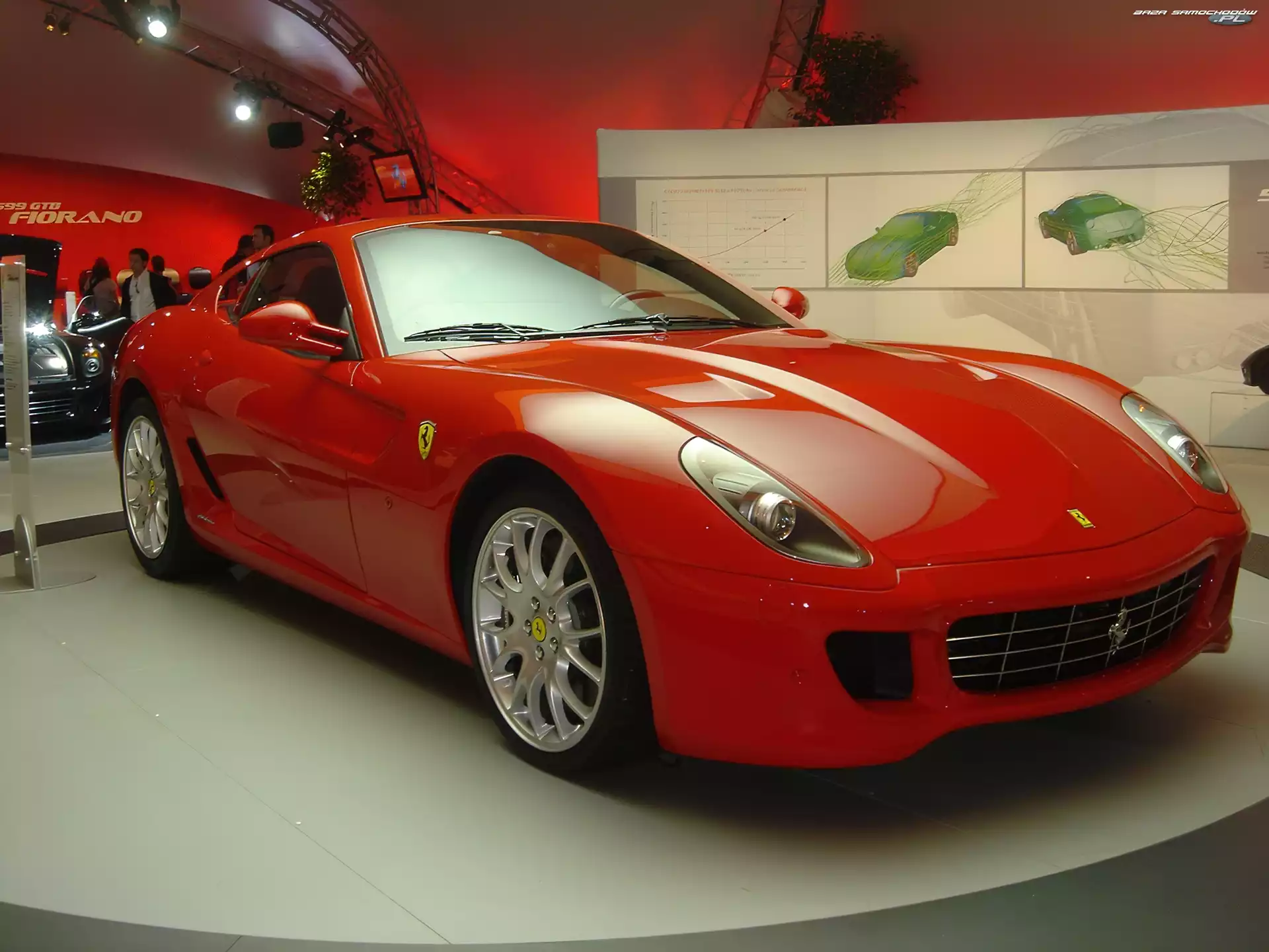 Aerodynamika, Ferrari 599