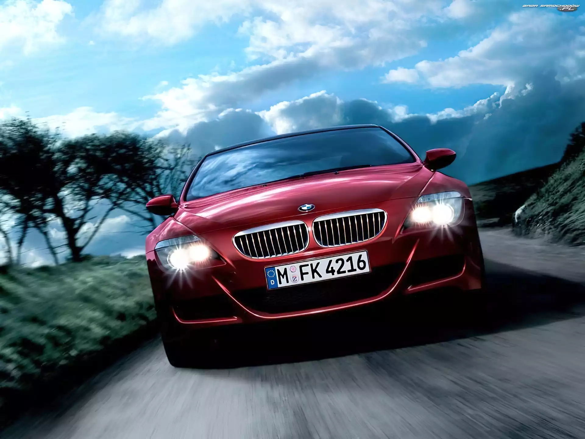 Bordowe, Bmw 6