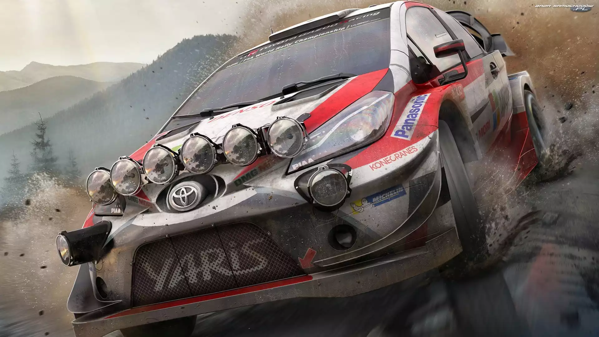 WRC 7, Samochód Rajdowy, Gra, Toyota Yaris WRC
