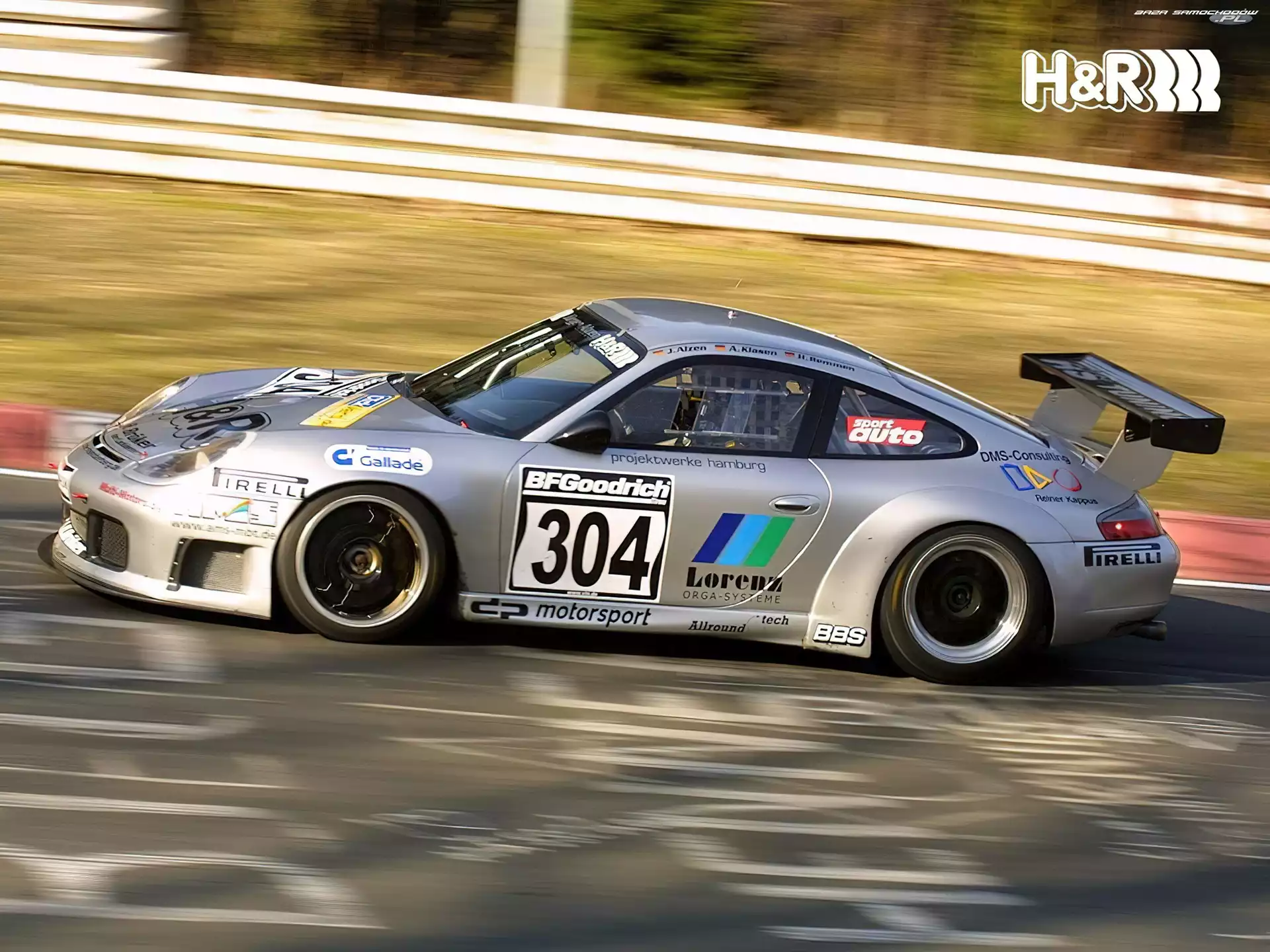 Porche, 911 GT, H&R, Zawieszenie