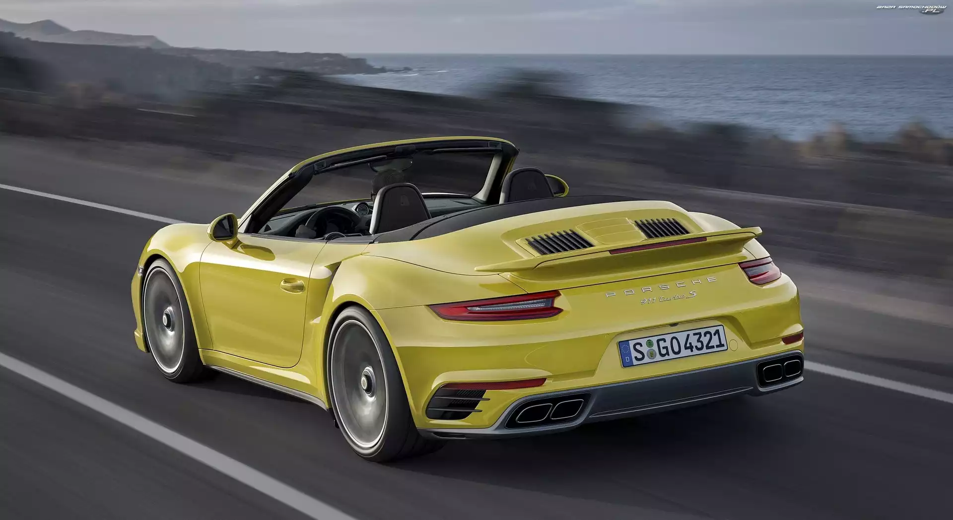 911, Droga, Porsche, Turbo