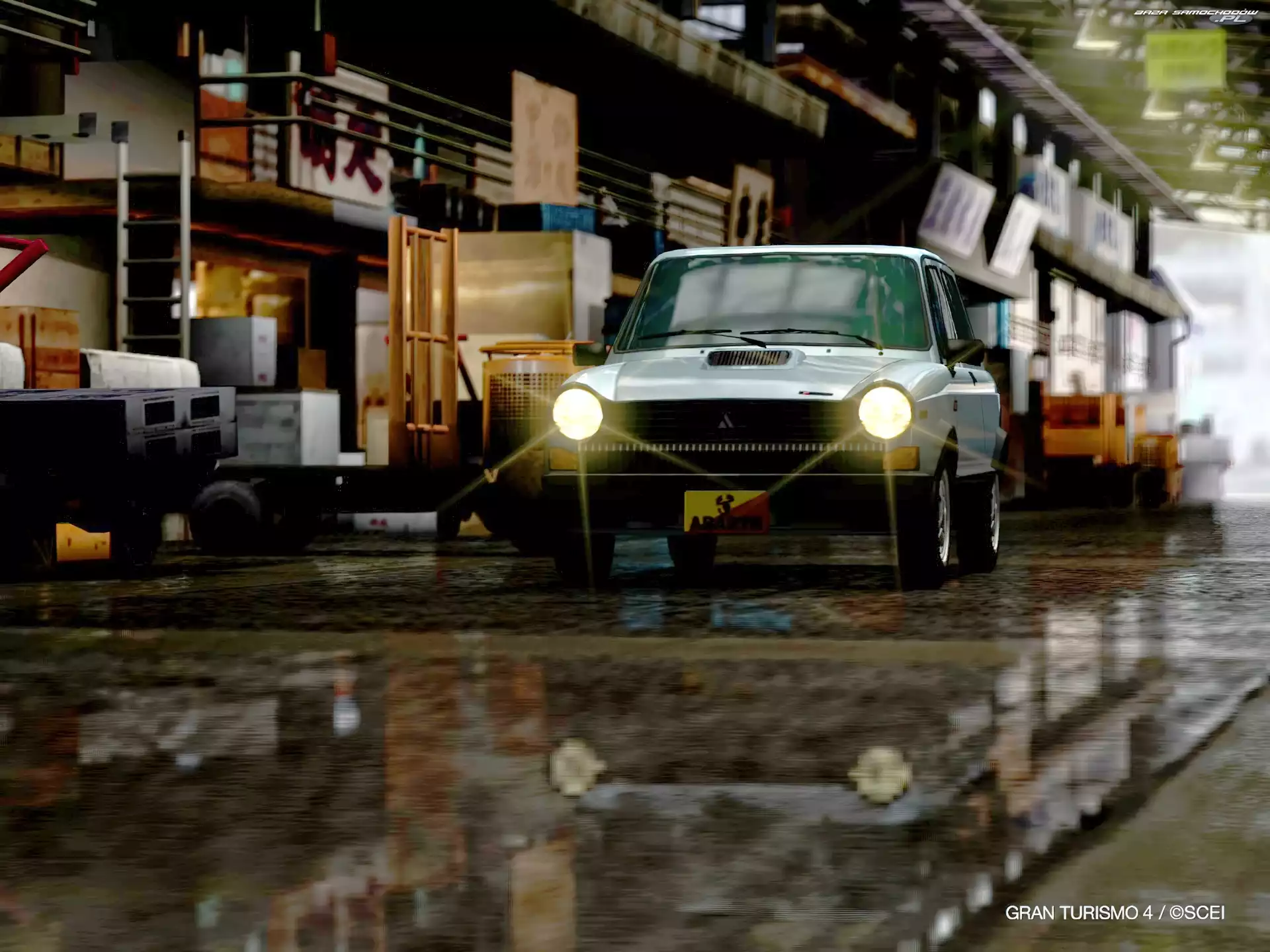 Światła, Hala, Autobianchi A112, Reflektory