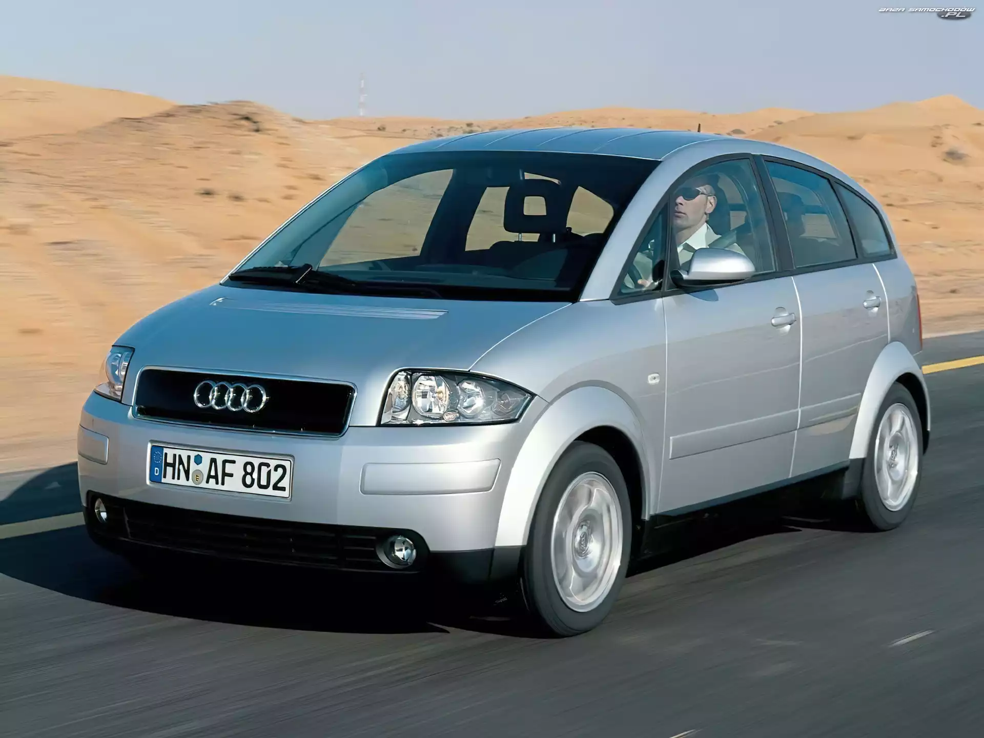 Pustynia, Audi A2