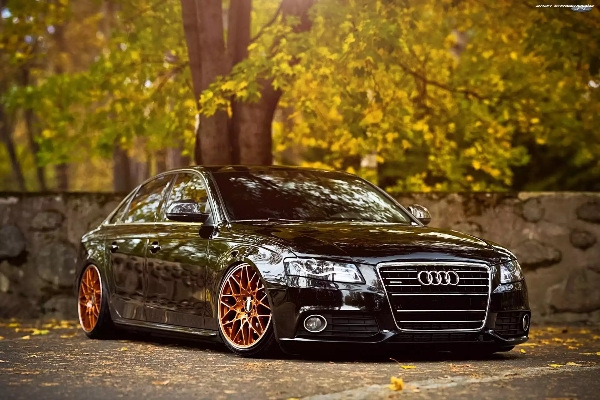 A4, Blask, Audi, B8
