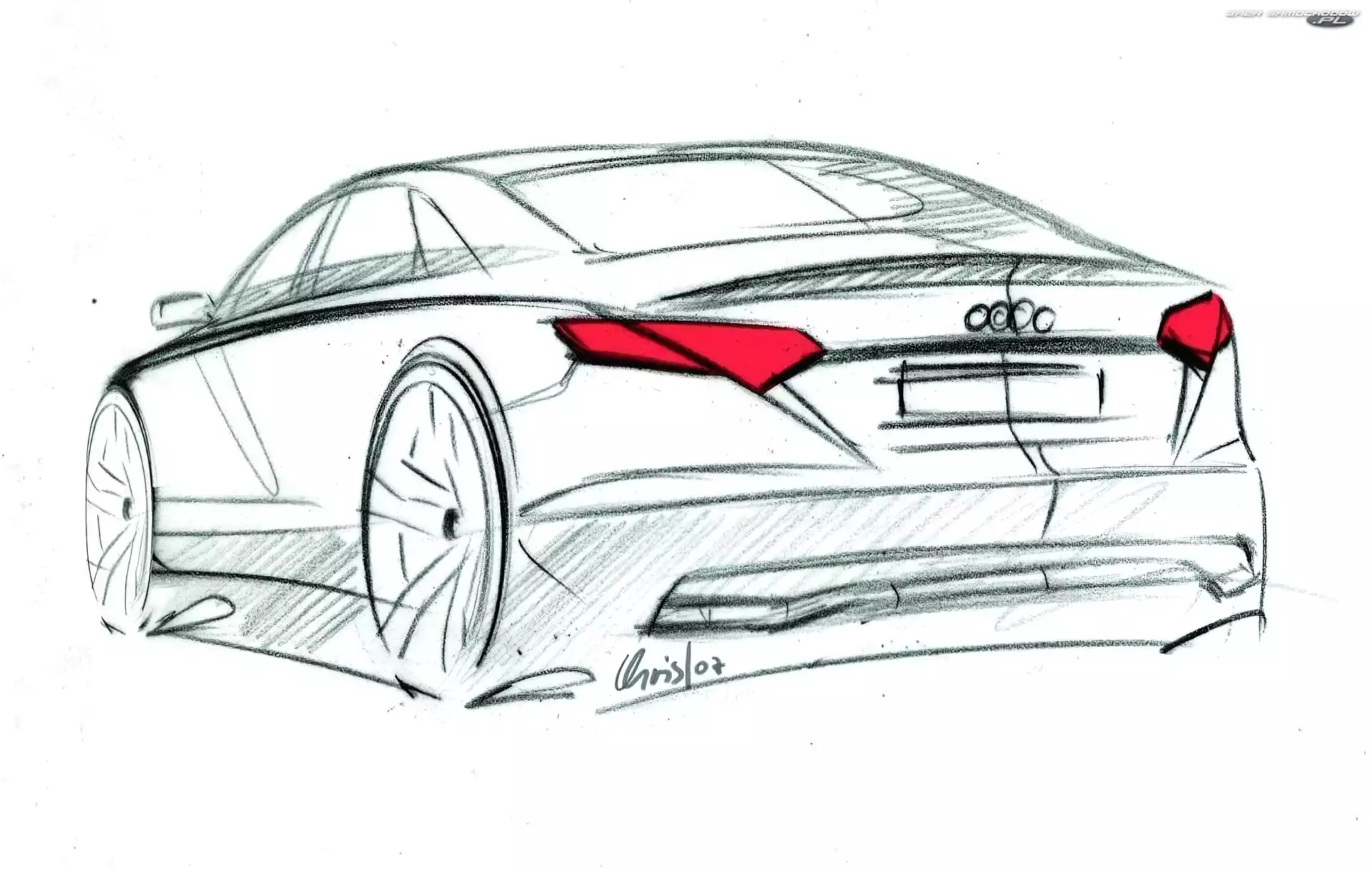Szkic, Audi A7