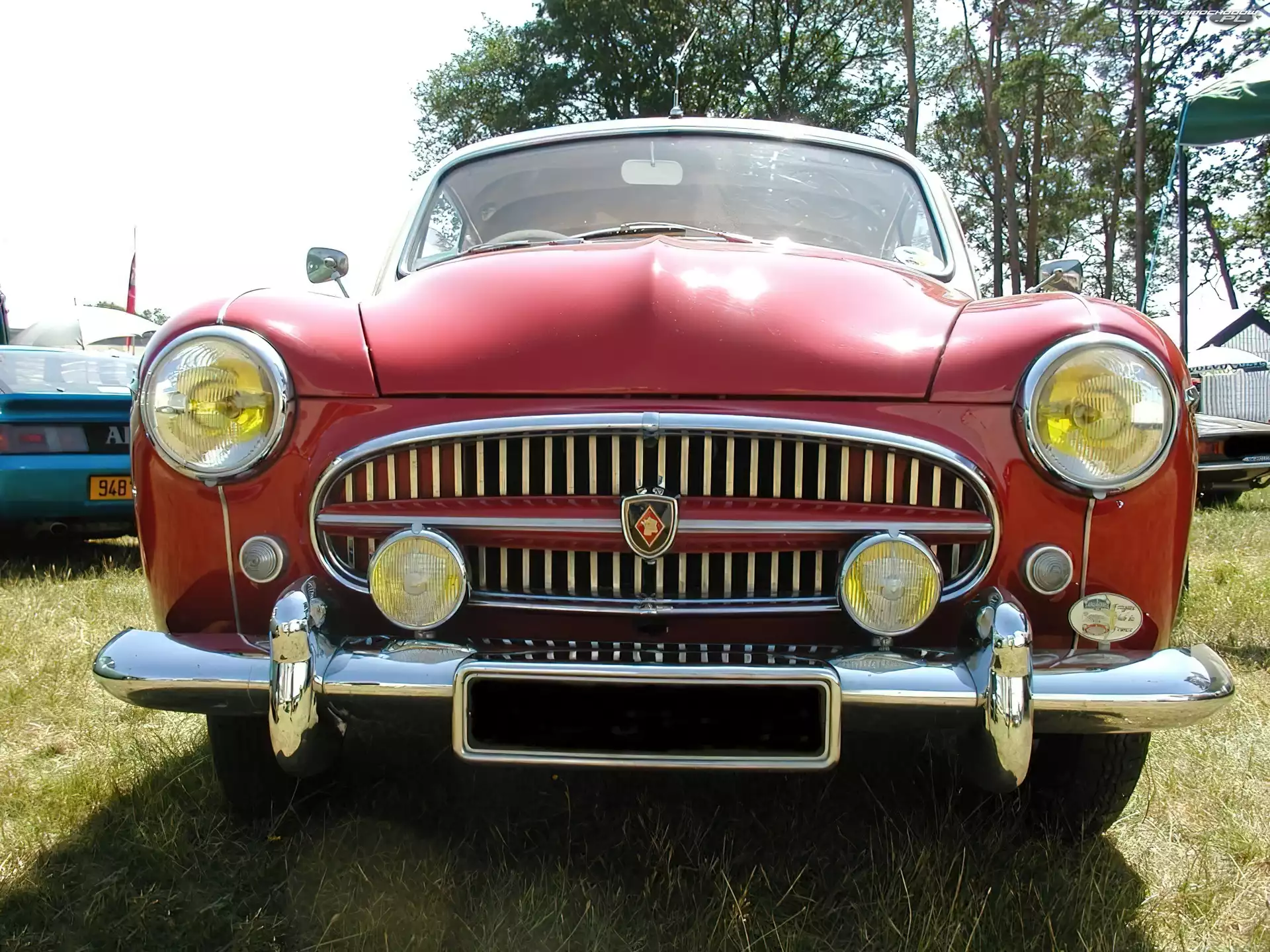 Abarth Fregate, Lampy, Przód, Żółte