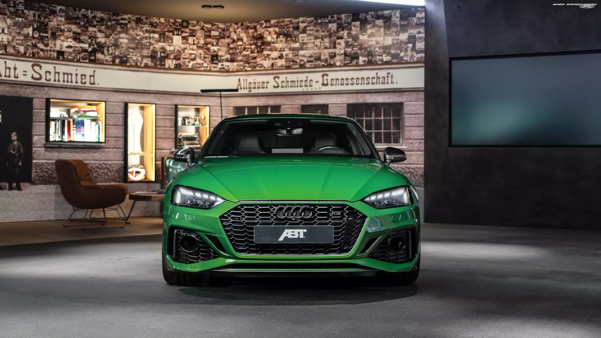 ABT, Zielone, Audi RS5, Coupe