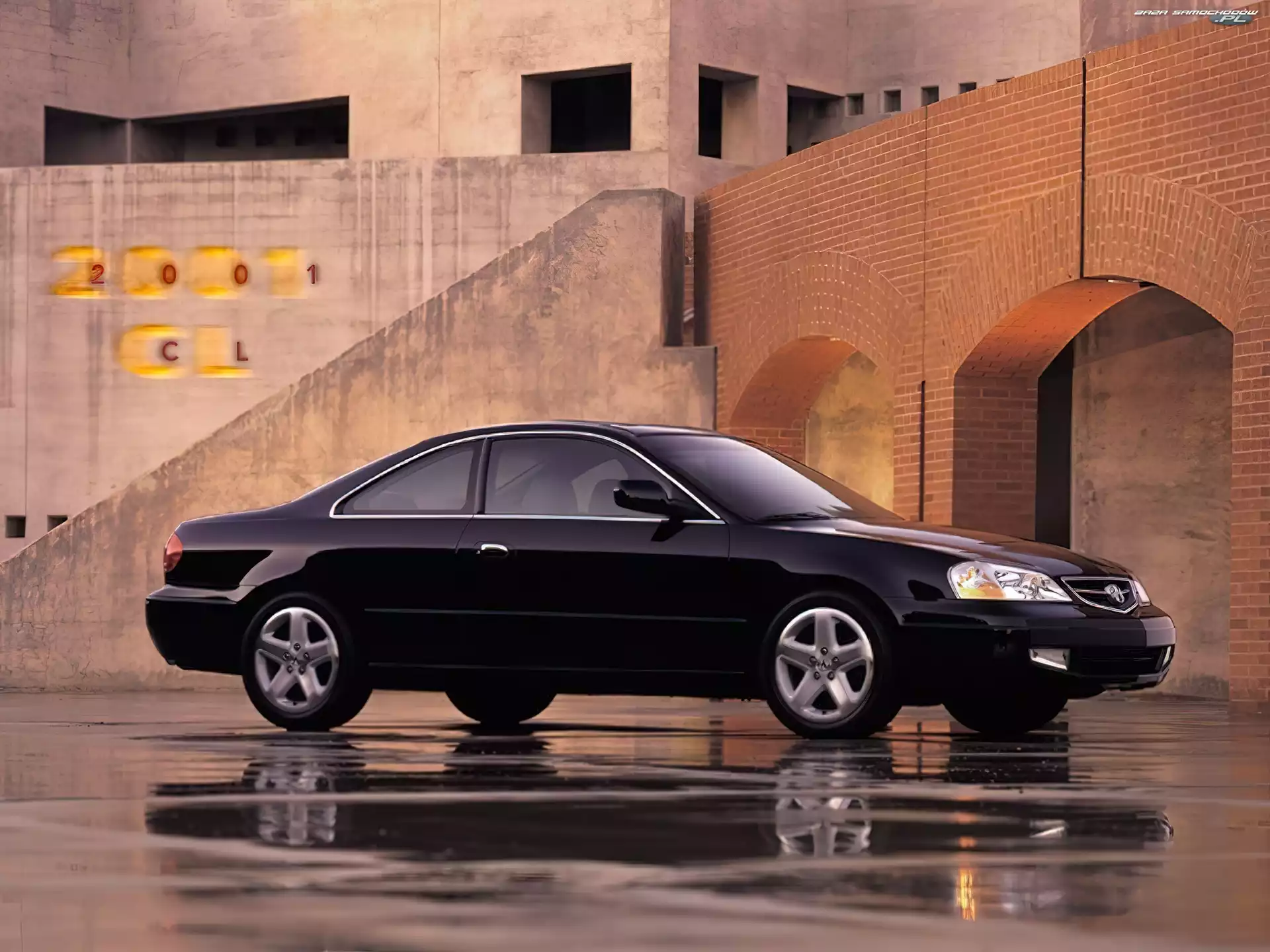 Czarna, Acura CL, Katalog, Reklama