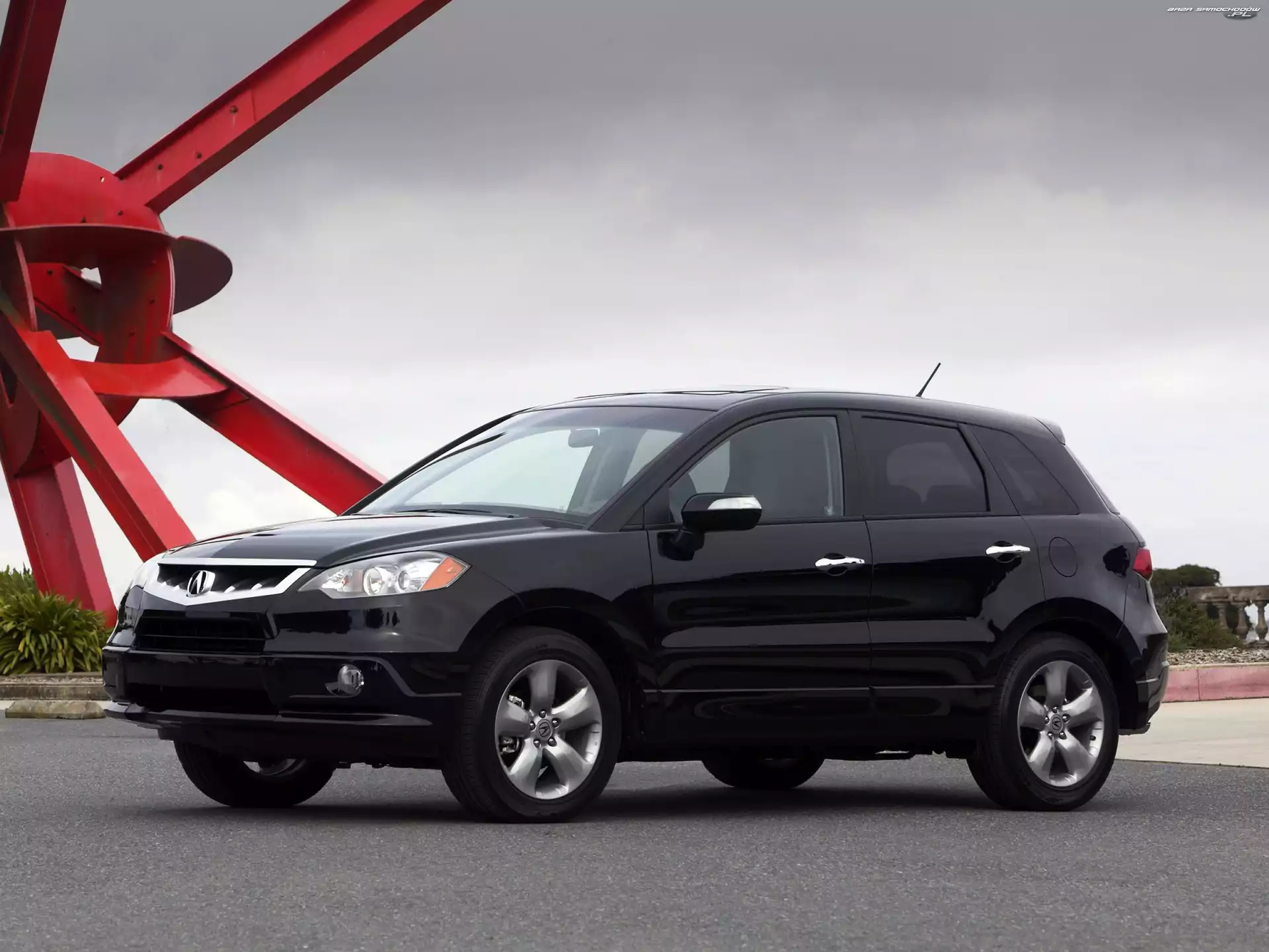 Acura RDX, Szyby, Czarna, Przyciemniane