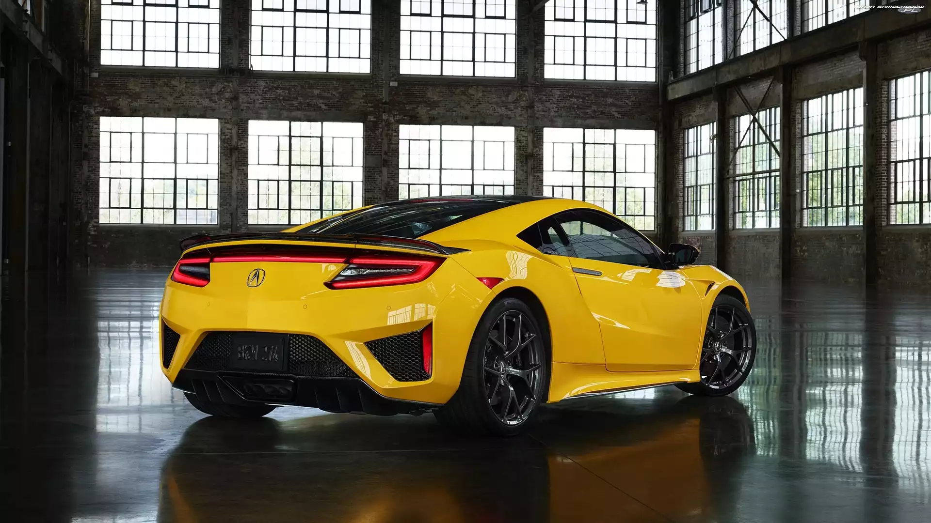 Żółta, Acura NSX