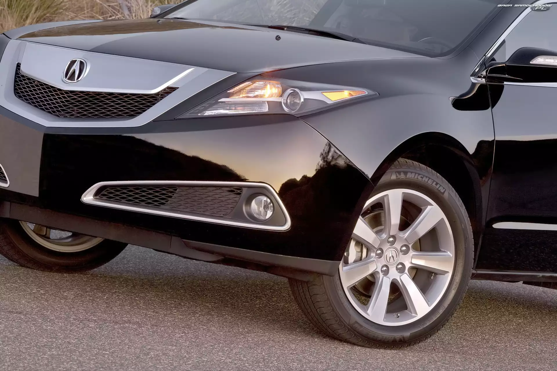 Acura ZDX, Halogeny, Przód, Światła