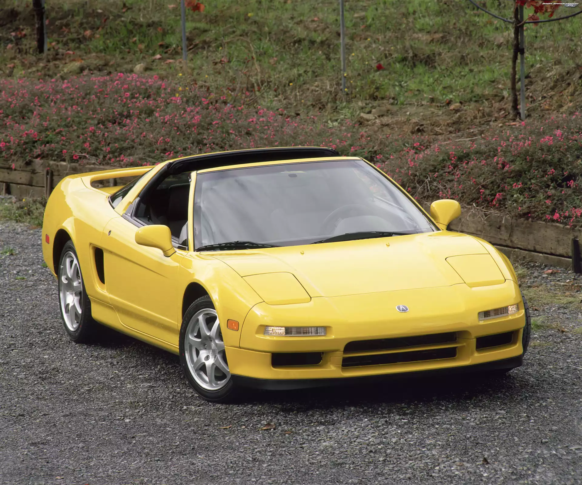 Acura NSX, Lampy, Przód, Podnoszone