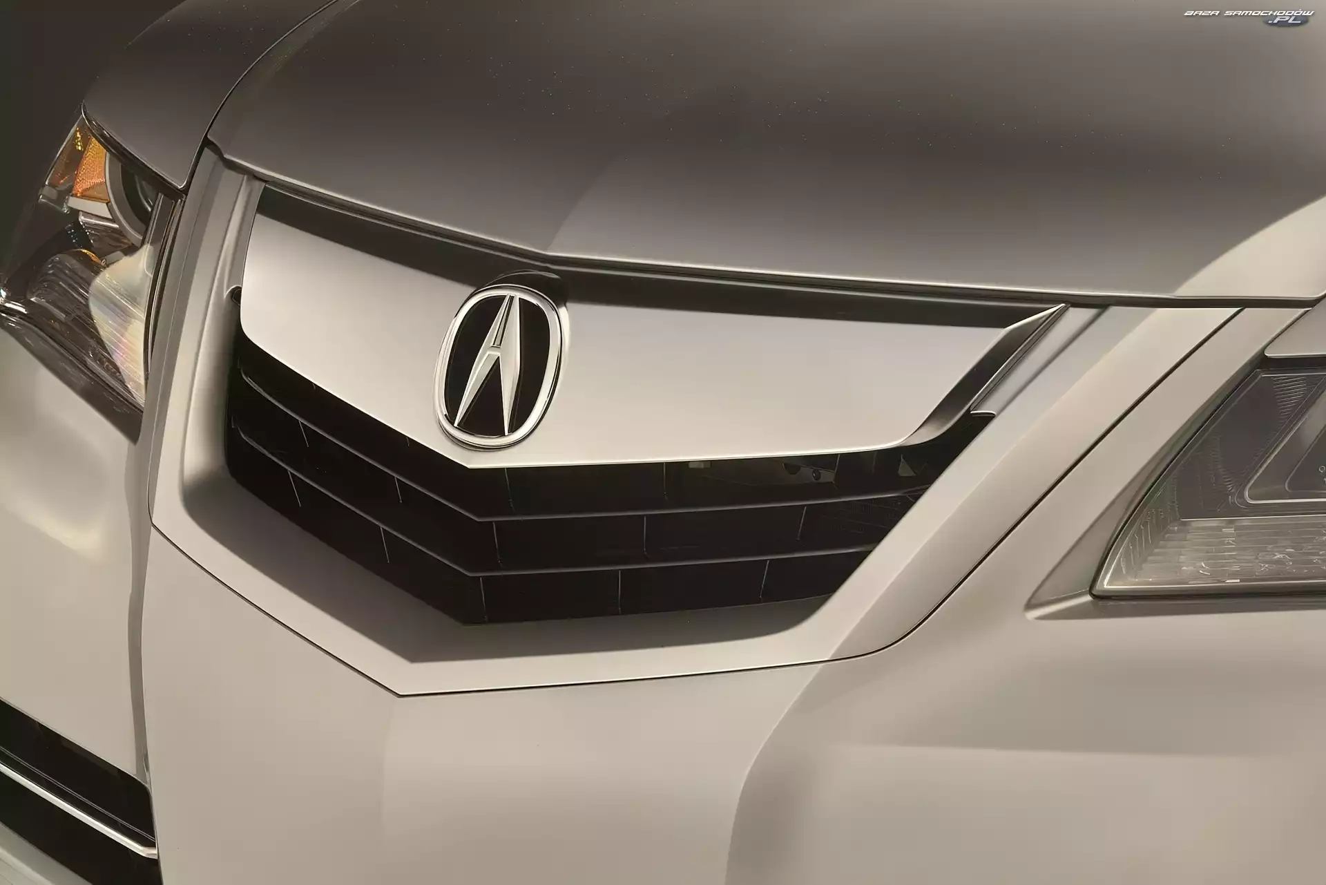 Acura RL, Maska, Przód, Atrapa