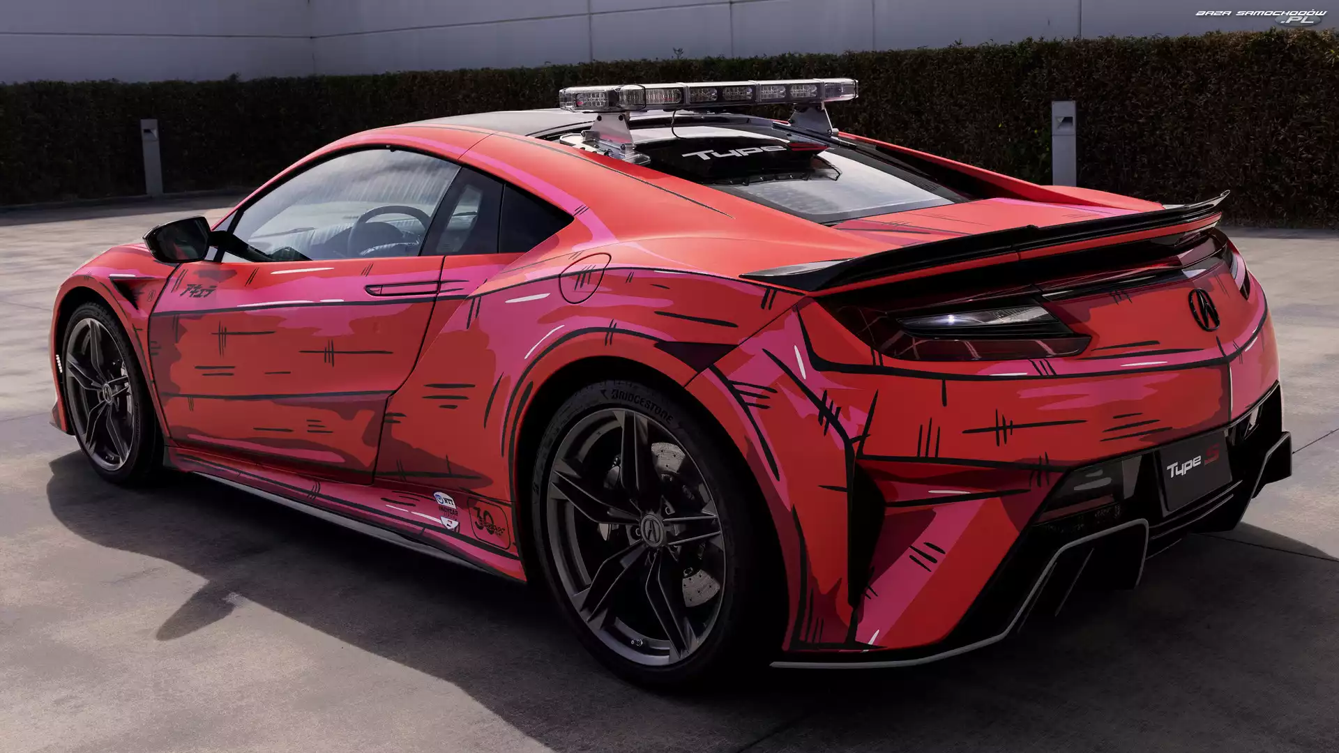 IndyCar Pace Car, Acura NSX S