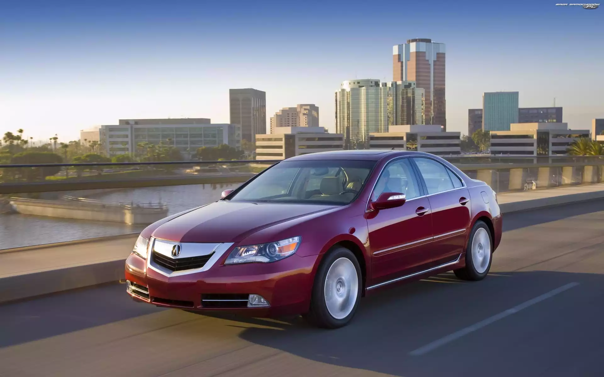 Wiśniowy, Acura, RL