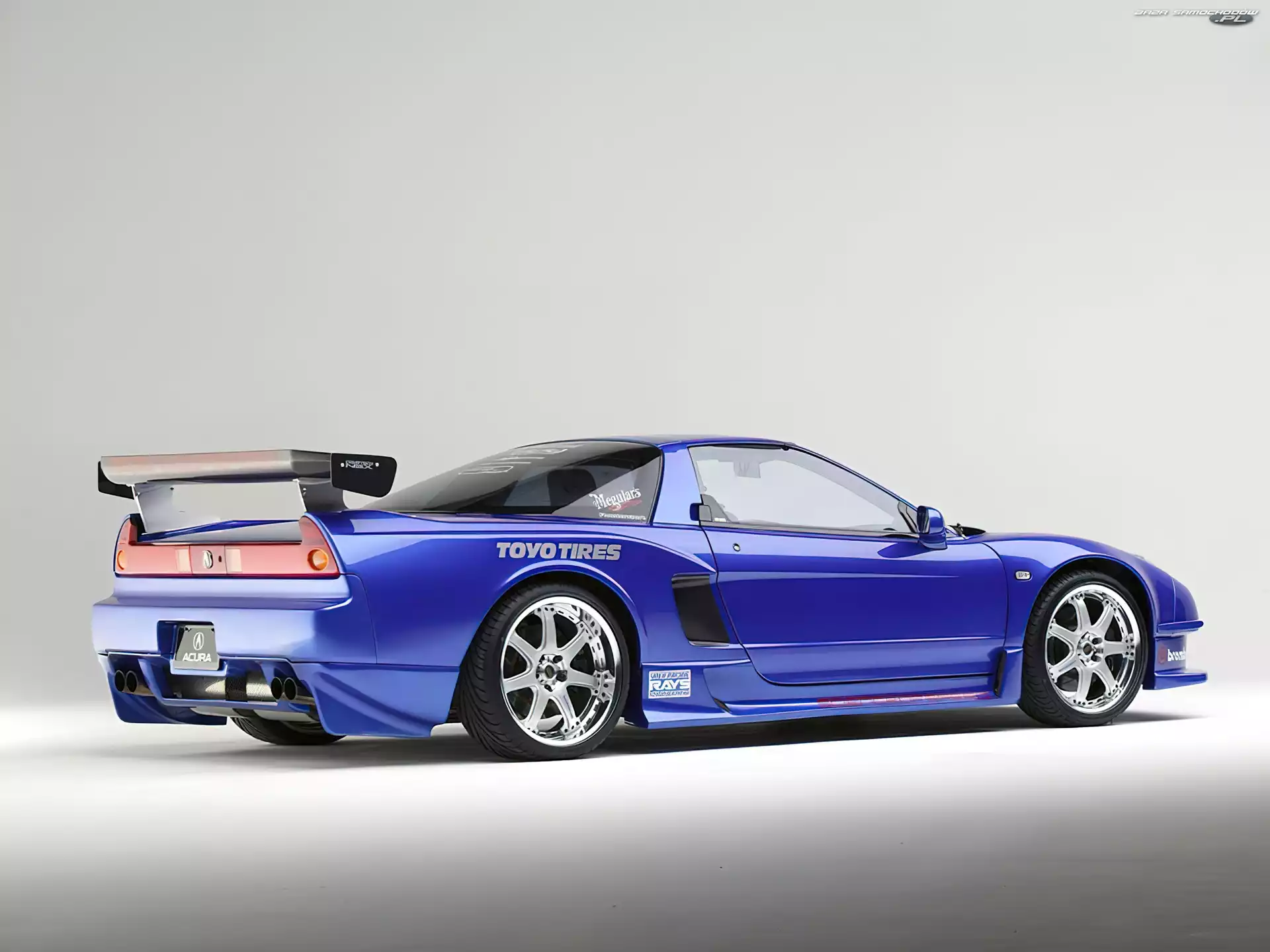 Acura NSX, Toyo, Wyścigowa, Opony