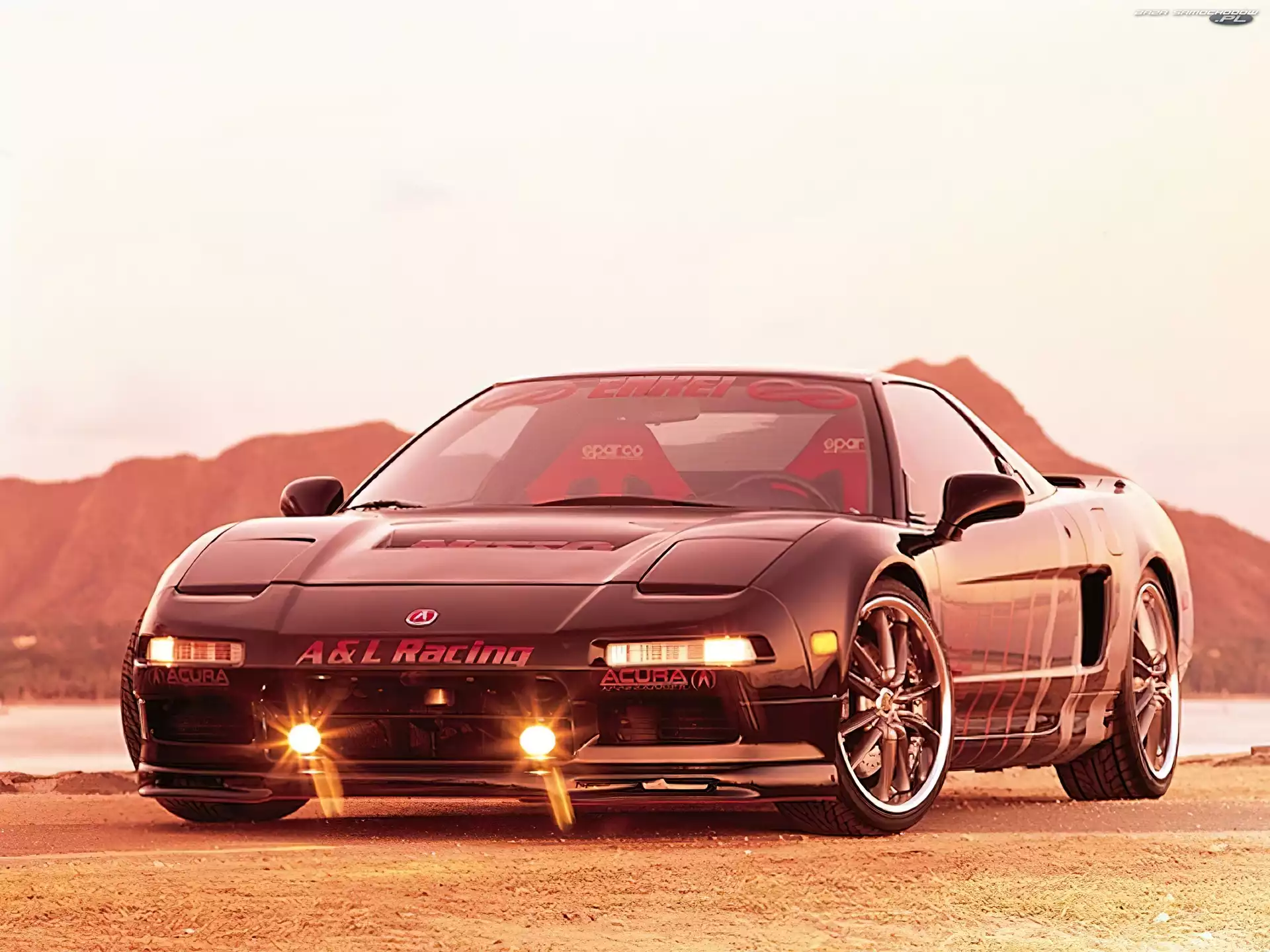 Acura NSX, Zawieszenie, Wyścigowa, Obniżone