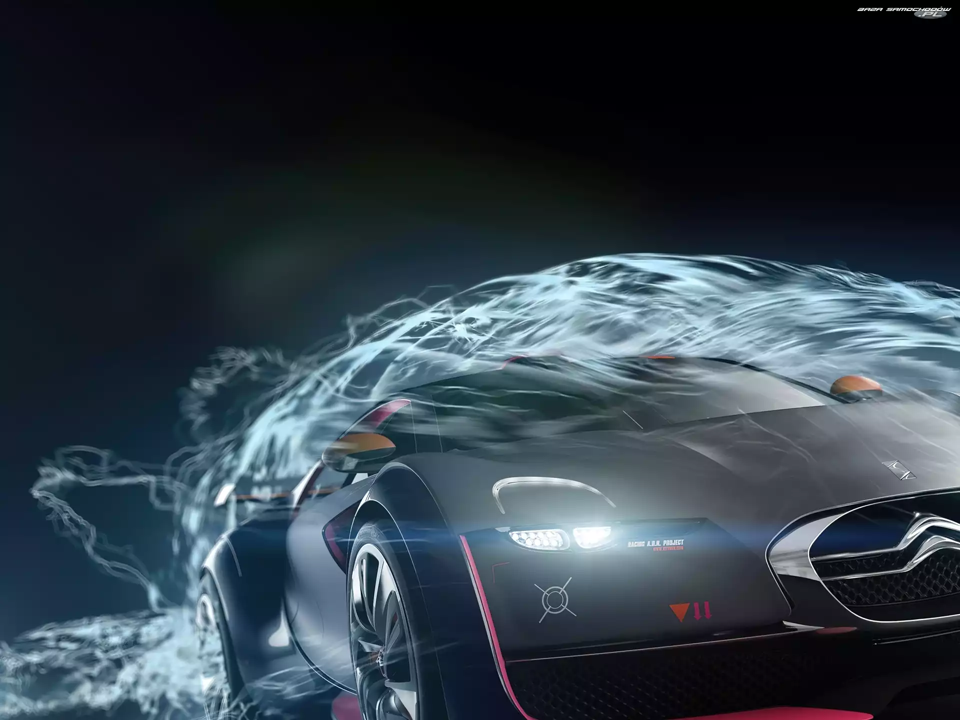 Aerodynamiczny, Citroen Survolt, Tunel