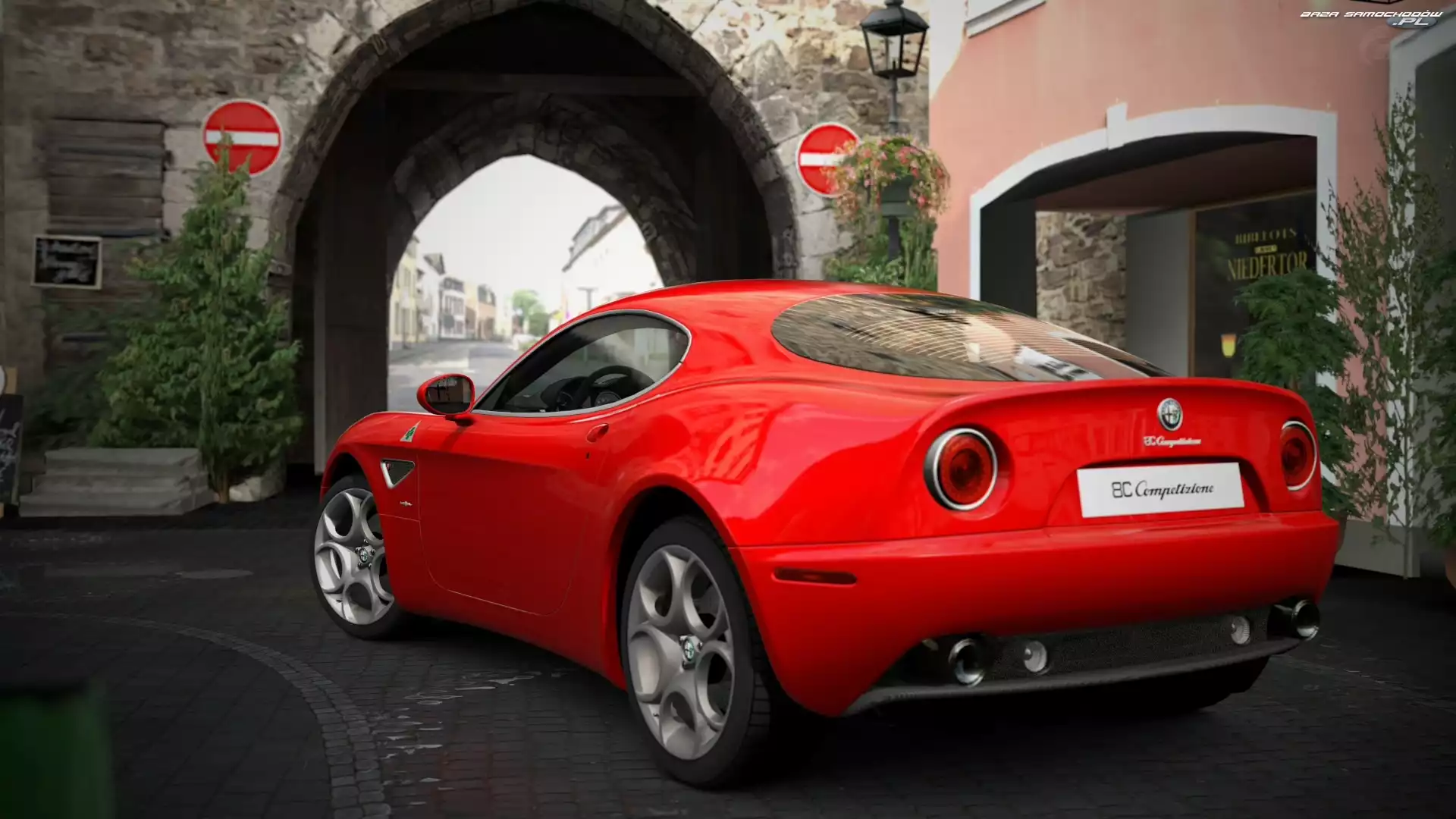 Ahrweiler, Alfa Romeo 8C Kompetizione, Ulica