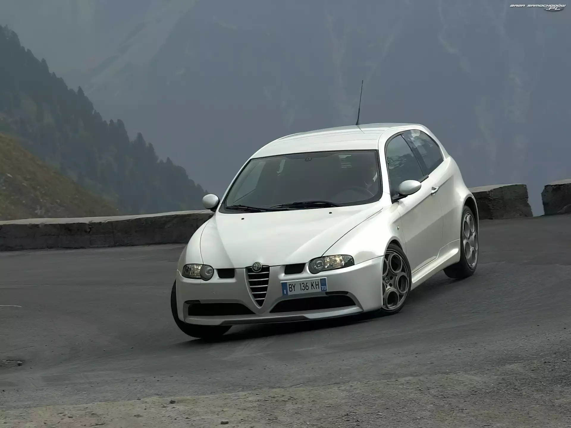 Alfa Romeo 147, Góry
