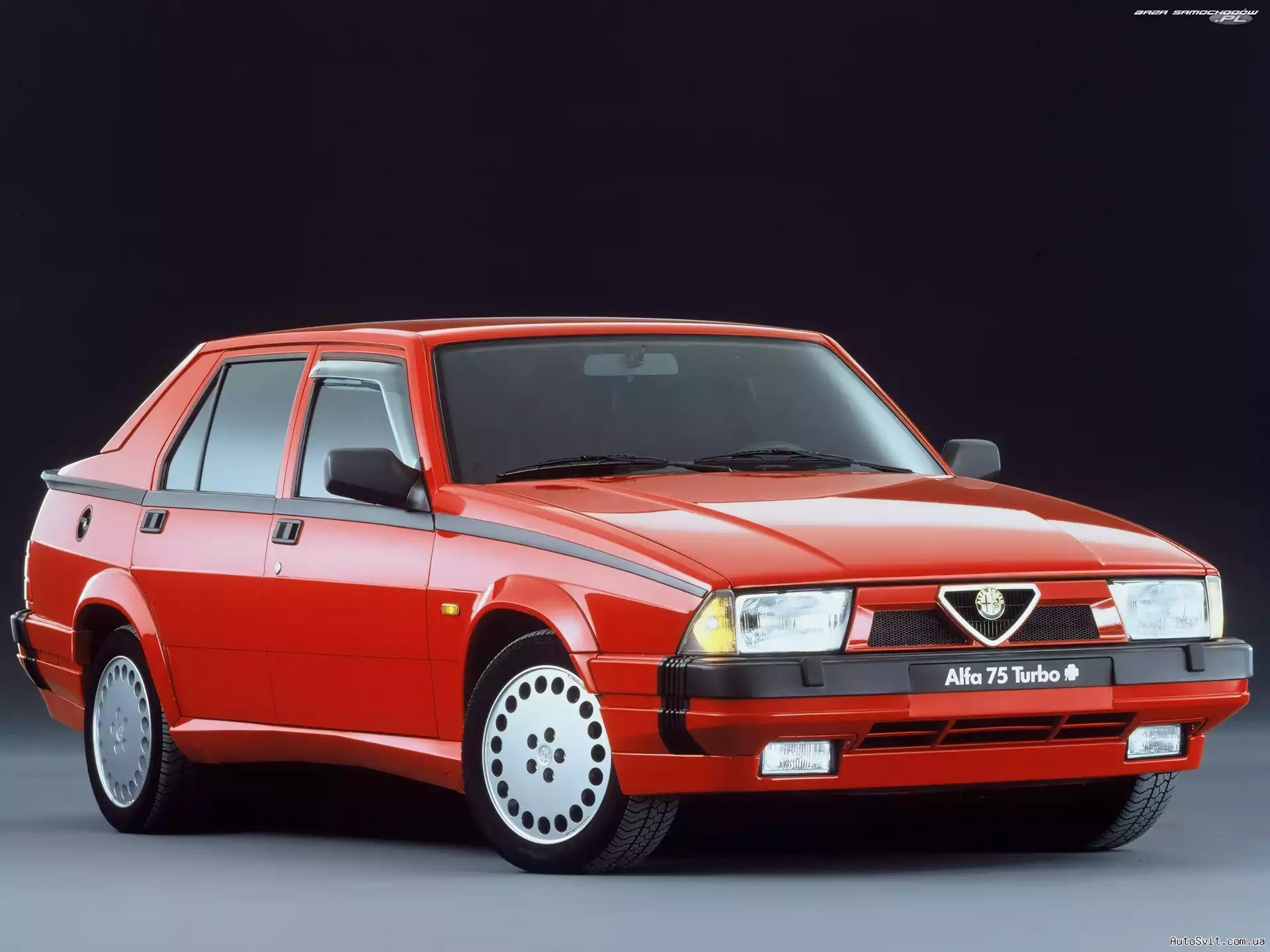 Turbo, Alfa Romeo 75