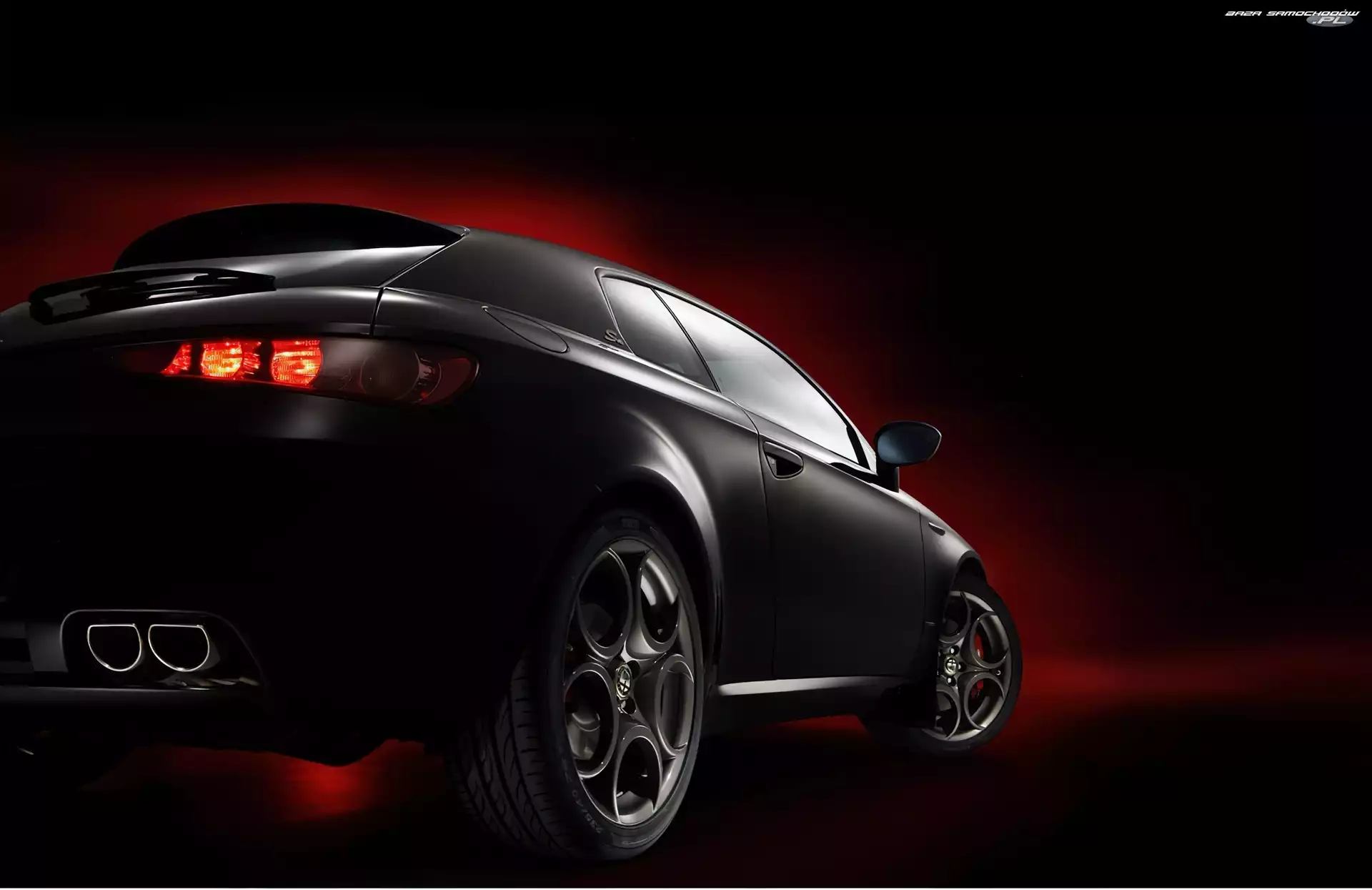 Alfa Romeo Brera, Profil, Tył