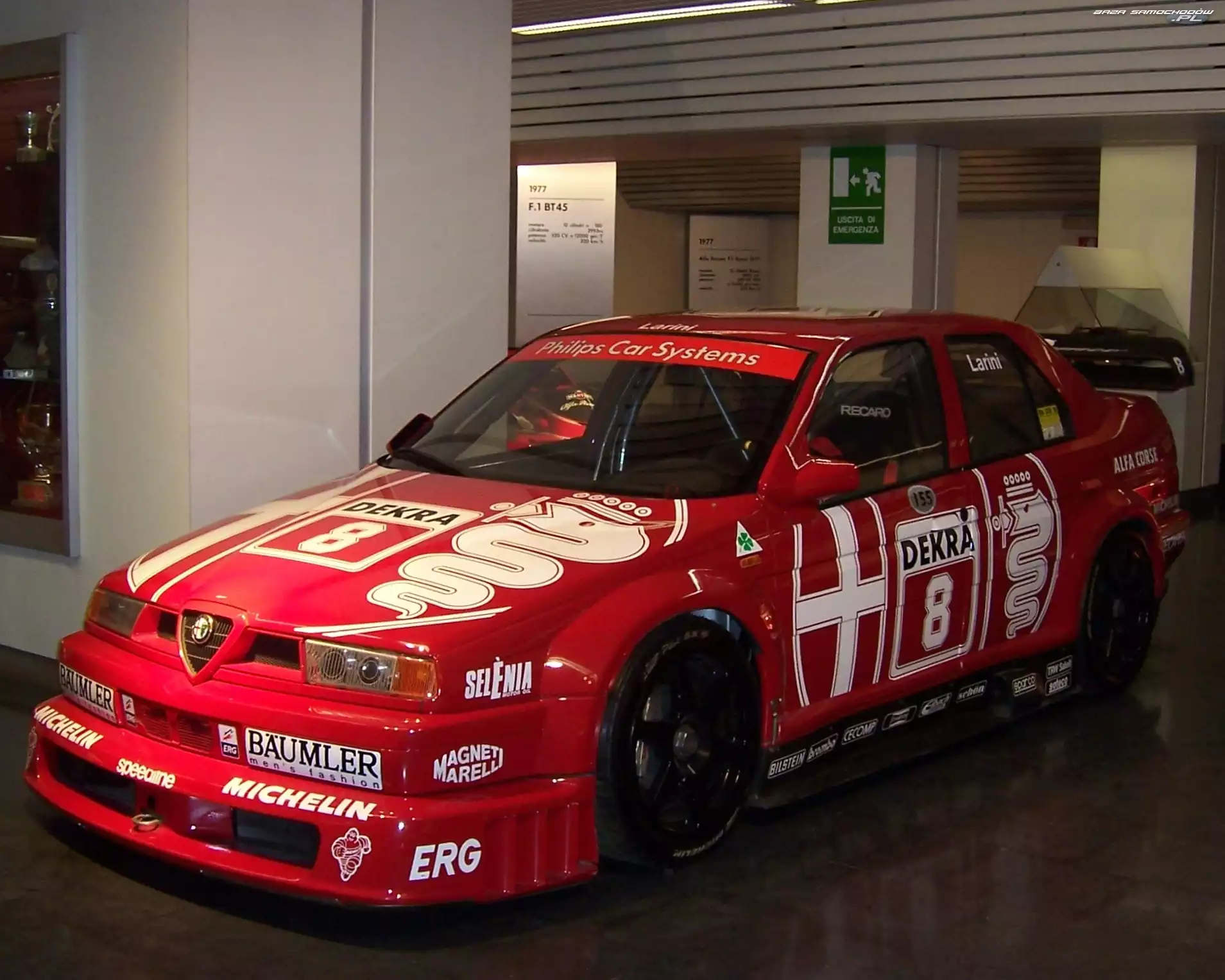 Alfa Romeo 155, Rajdowa, Wersja