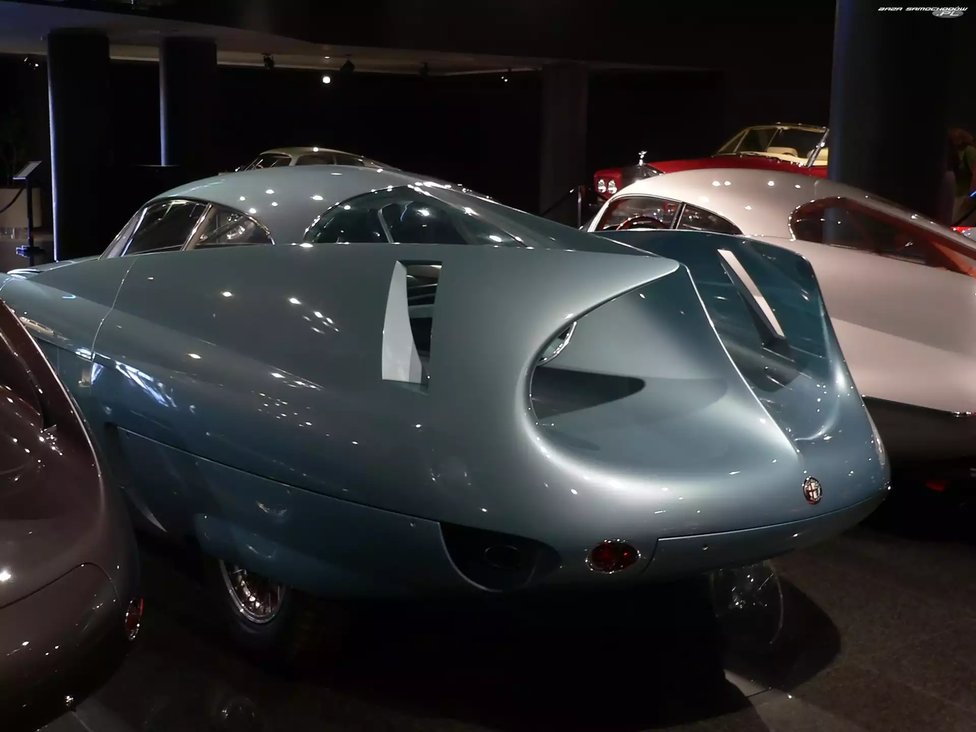 Alfa Romeo, tył samochodu