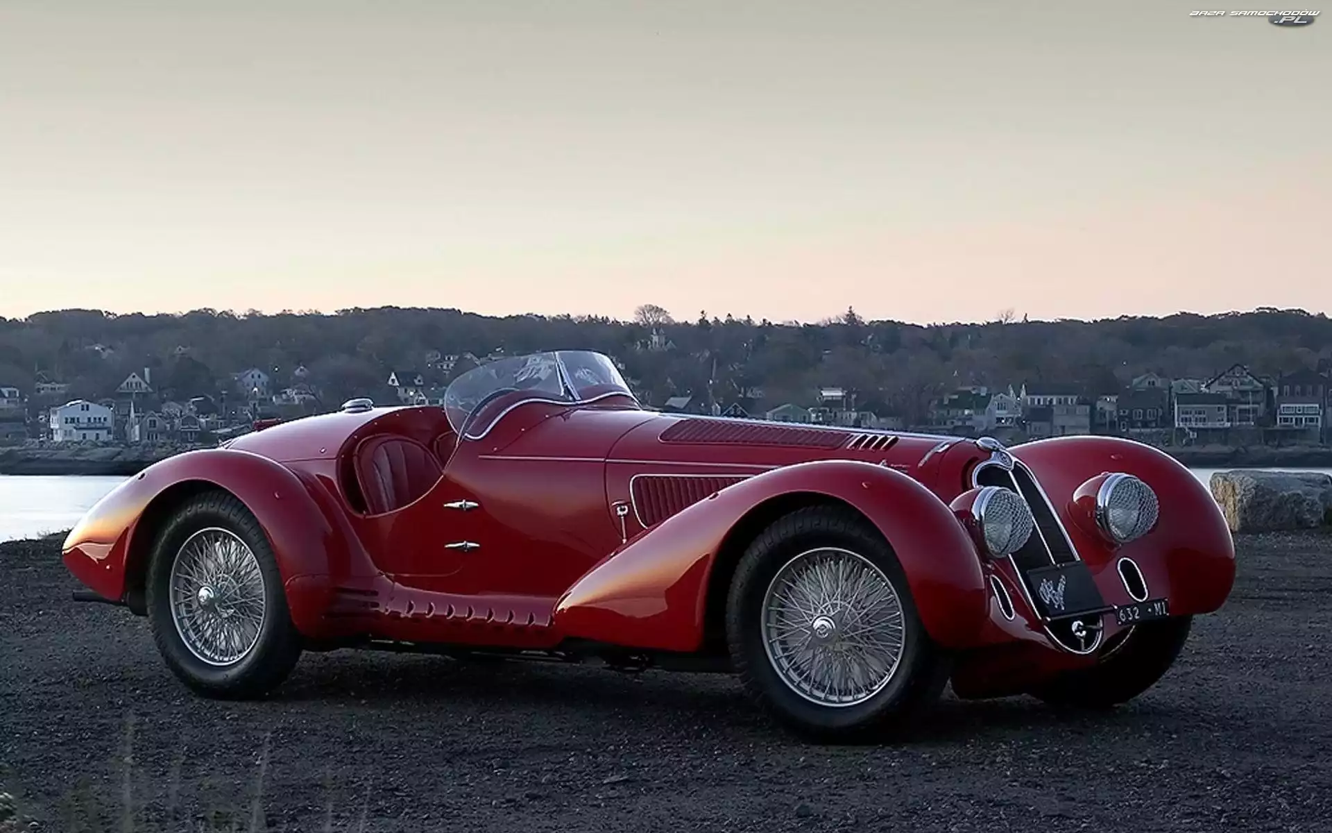 Alfa Romeo, 1938, Zabytkowa, 8C