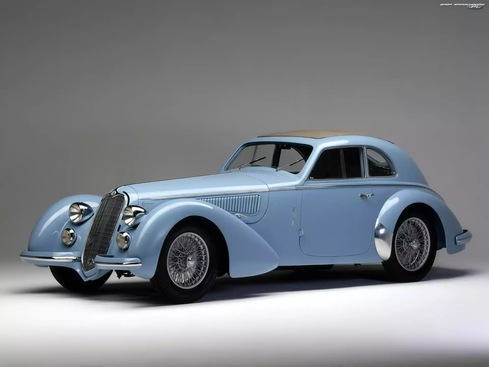 Alfa Romeo, 1937, Zabytkowy, 8c