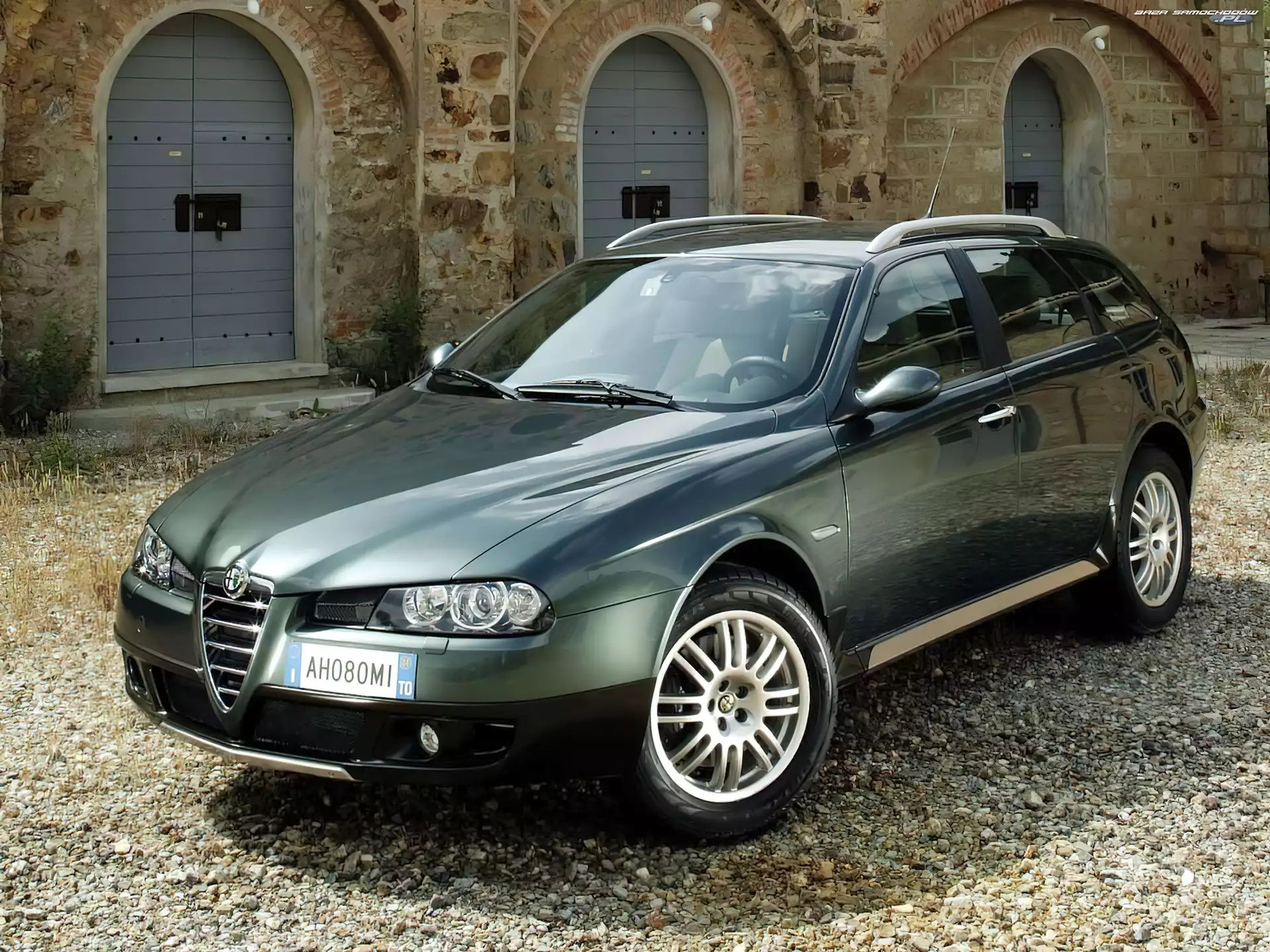 Zielona, Alfa Romeo, Kombi, Crosswagon