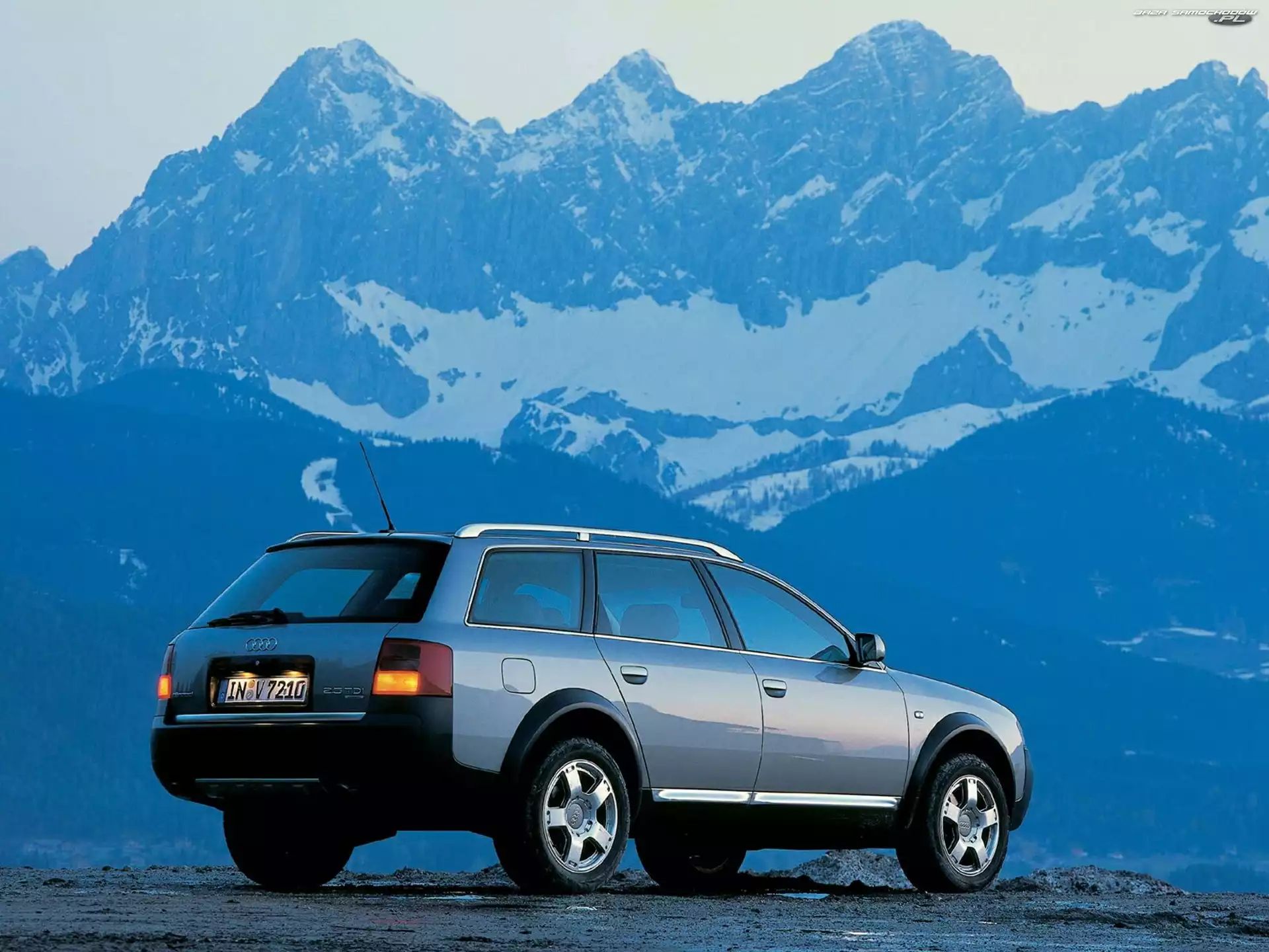Audi Allroad, Góry
