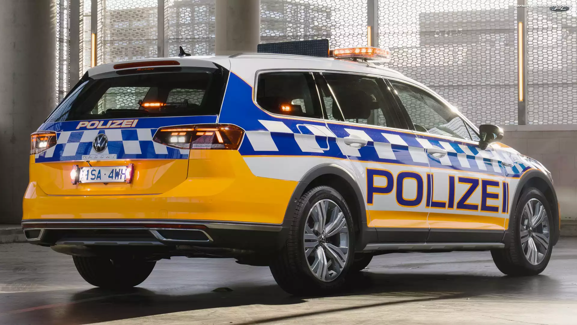 Police, Volkswagen Passat, Alltrack