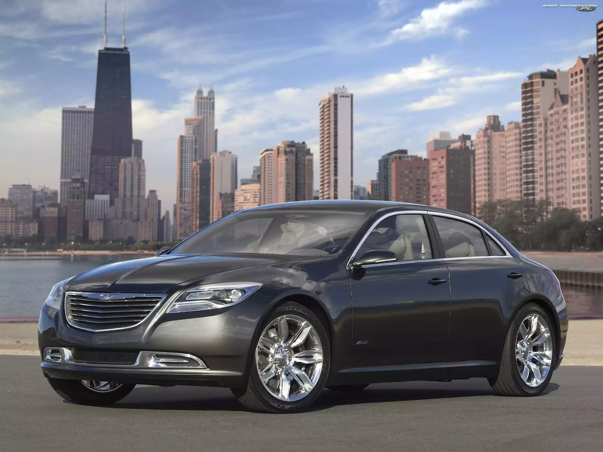 Alufelgi, Chrysler 200C, Chromowane