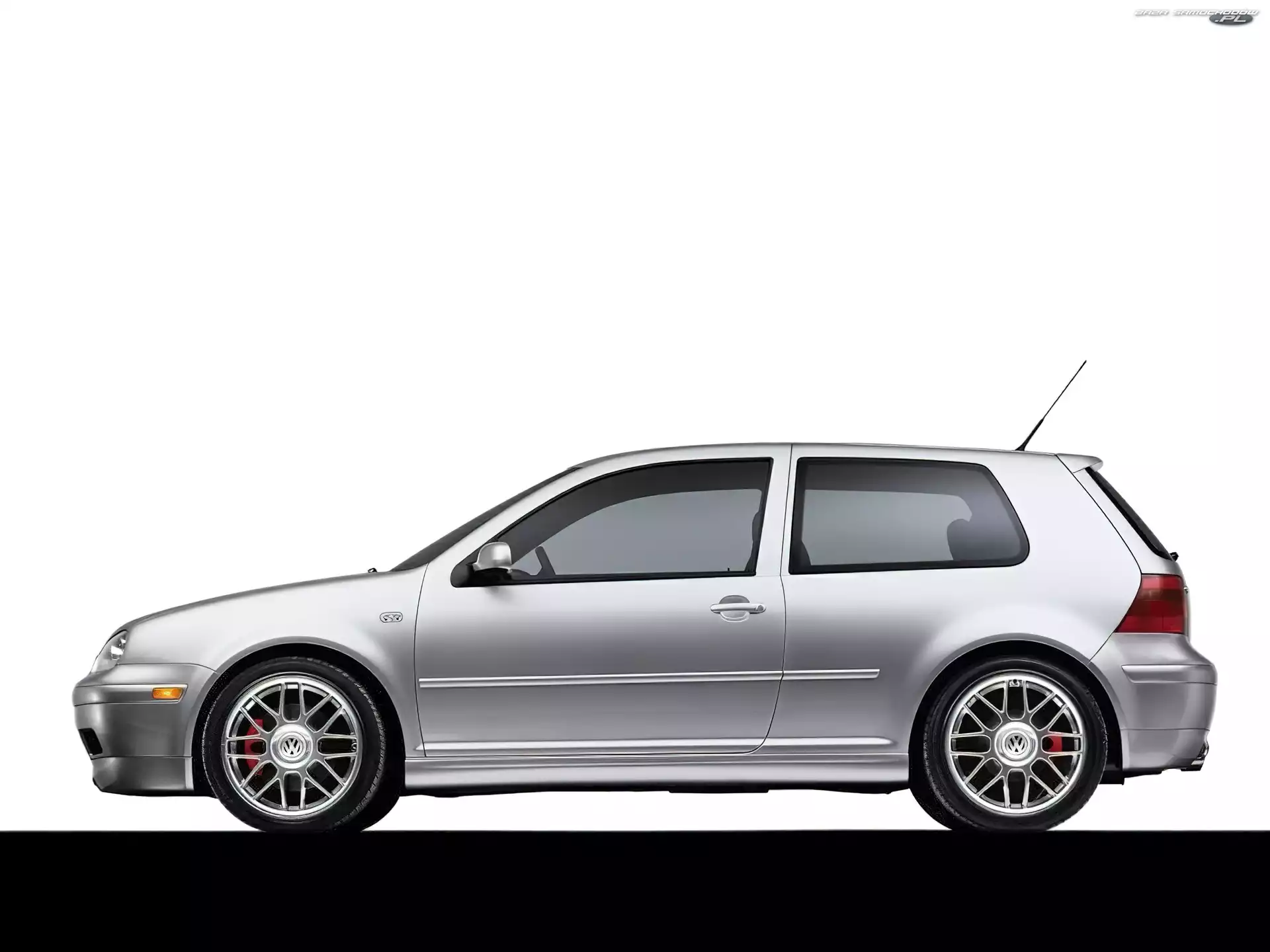 Alufelgi, Volkswagen Golf 4, Srebrny