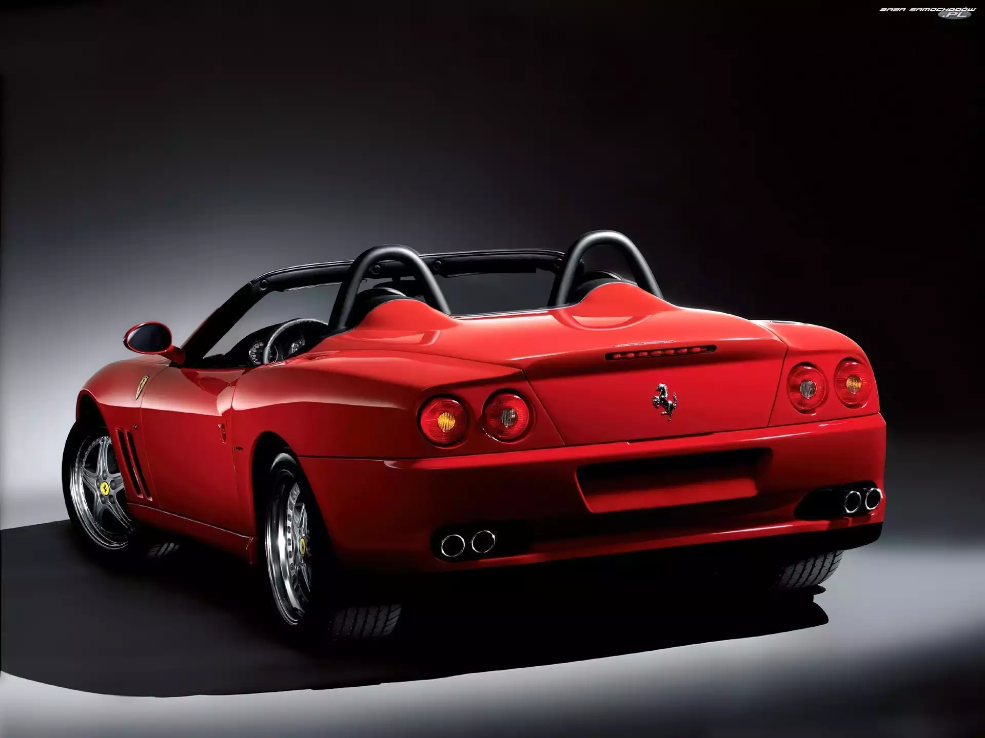 Alufelgi, Ferrari 550, Polerowane