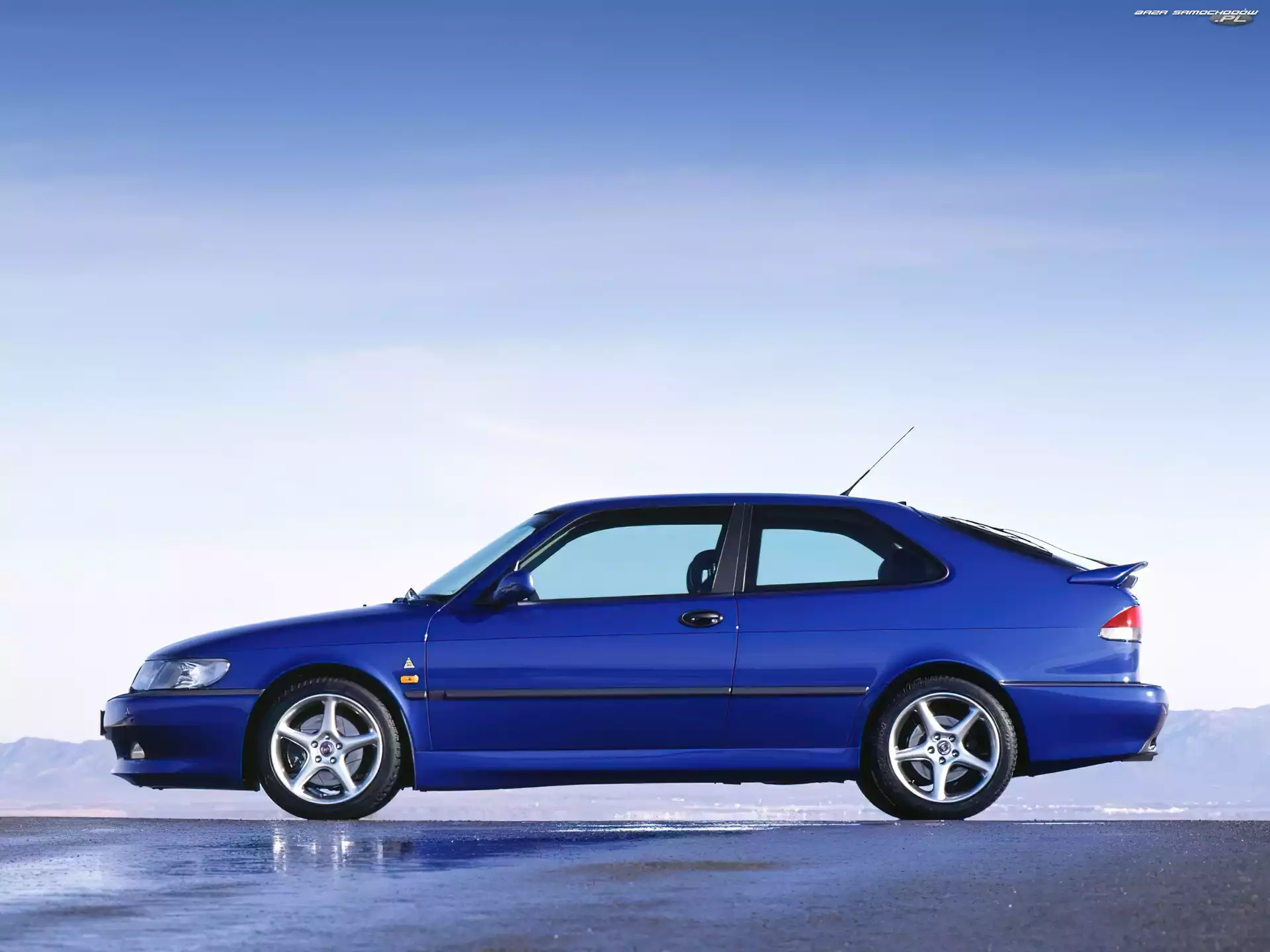 Alufelgi, Niebieski, Saab 9-3